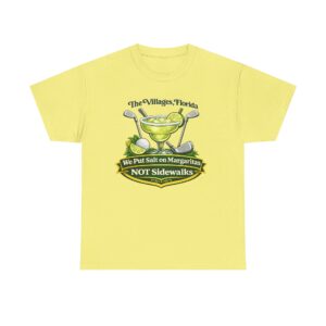 Salt on Margaritas Not Sidewalks tshirt | The Villages, Florida | SassyUSA | Villages Tshirt | Guys Night Out Drink shirt | Girls Night Out tshirt