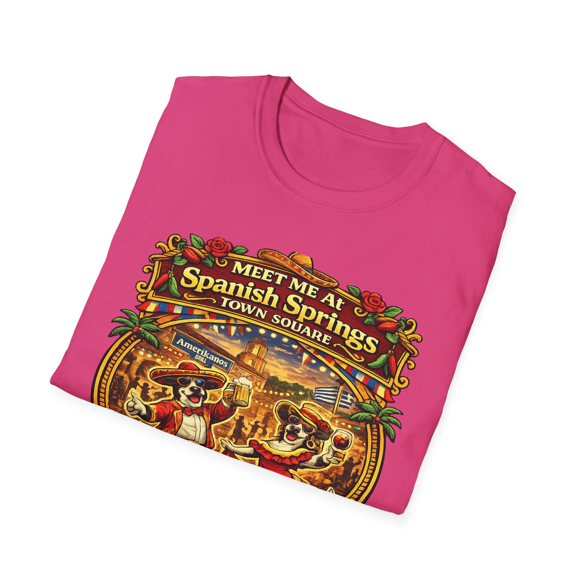 Spanish Springs Shirt – Meet Me at Spanish Springs Tee | The Villages Florida Original Town Square Shirt | Spanish Springs, Villages | SassyUSA | The Villages, Florida - Image 14