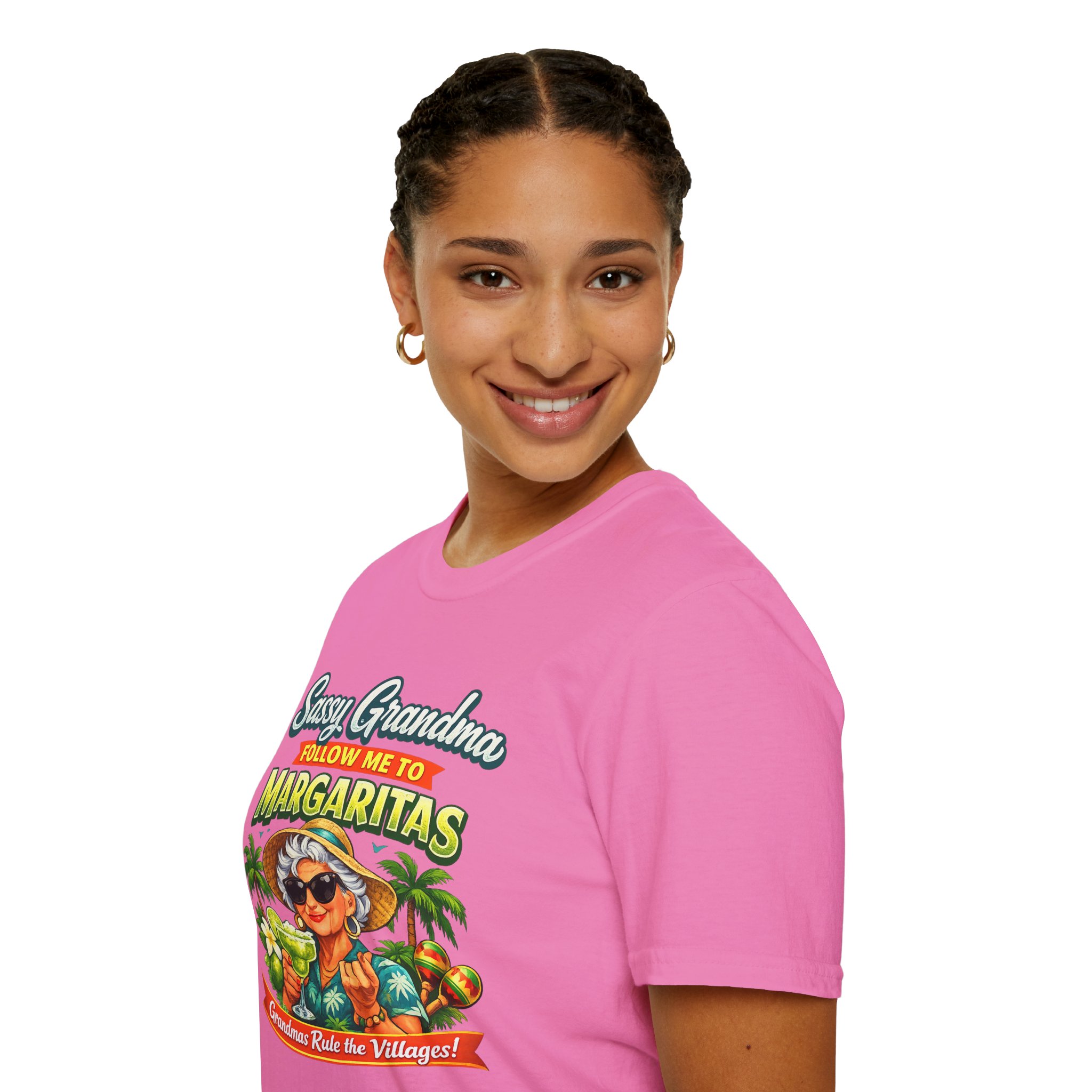 Sassy Grandma Margaritas Tee | The Villages, Florida tshirt | Bold Retirement Party T-Shirt | Villages Grandma | SassyUsa | Sassy Granny - Image 11