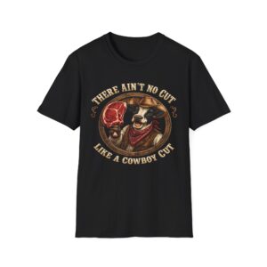 Cowboy Cut Steal tshirt | Aint no cut like a cowboy cut | steak tshirt | Sassyusa | steak lover tshirt | cowboy steak tshirt | i love steak tshirt