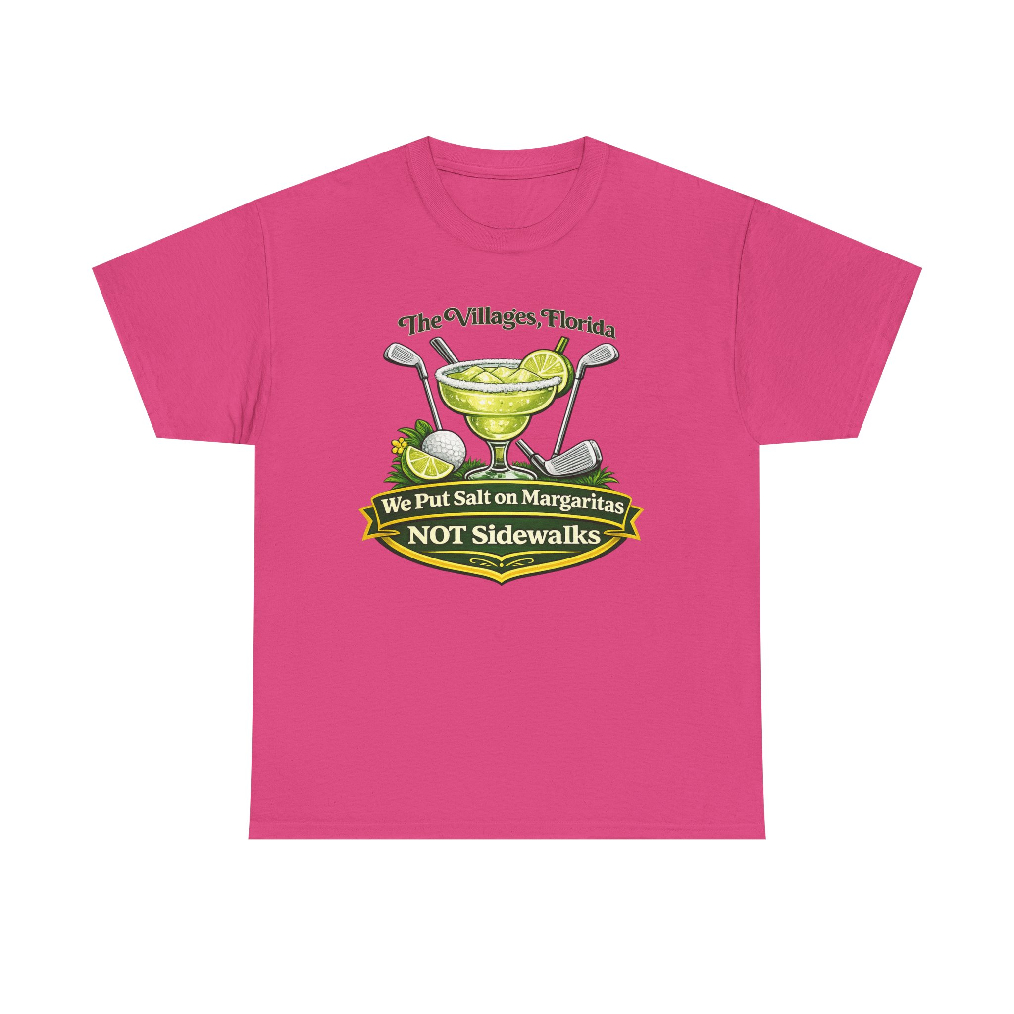 Salt on Margaritas Not Sidewalks tshirt | The Villages, Florida | SassyUSA | Villages Tshirt | Guys Night Out Drink shirt | Girls Night Out tshirt - Image 16