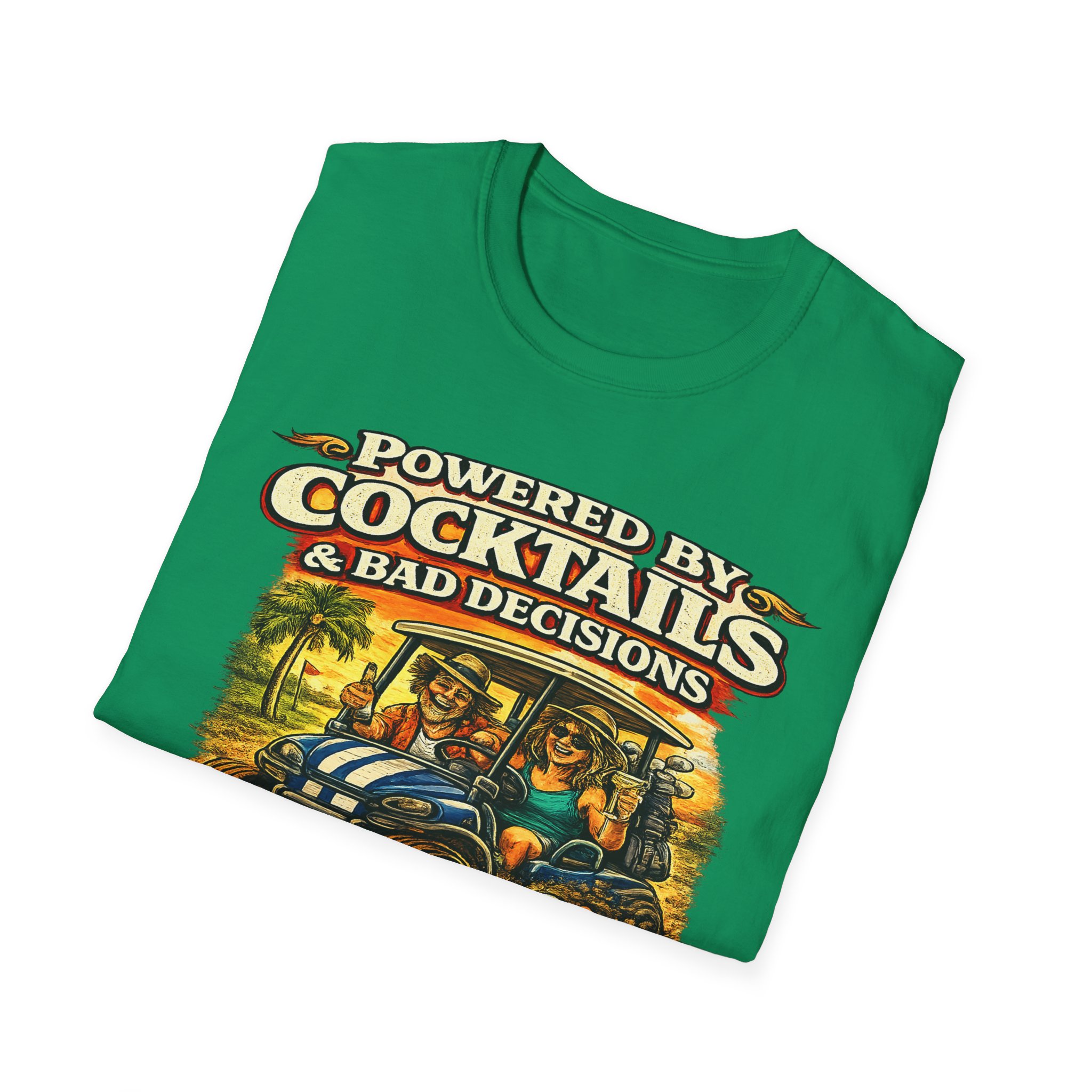 🍺 Day Drinking Is My Cardio – The Villages Florida Golf Cart Shirt | Funny Father’s Day Gift for Dad - Image 12