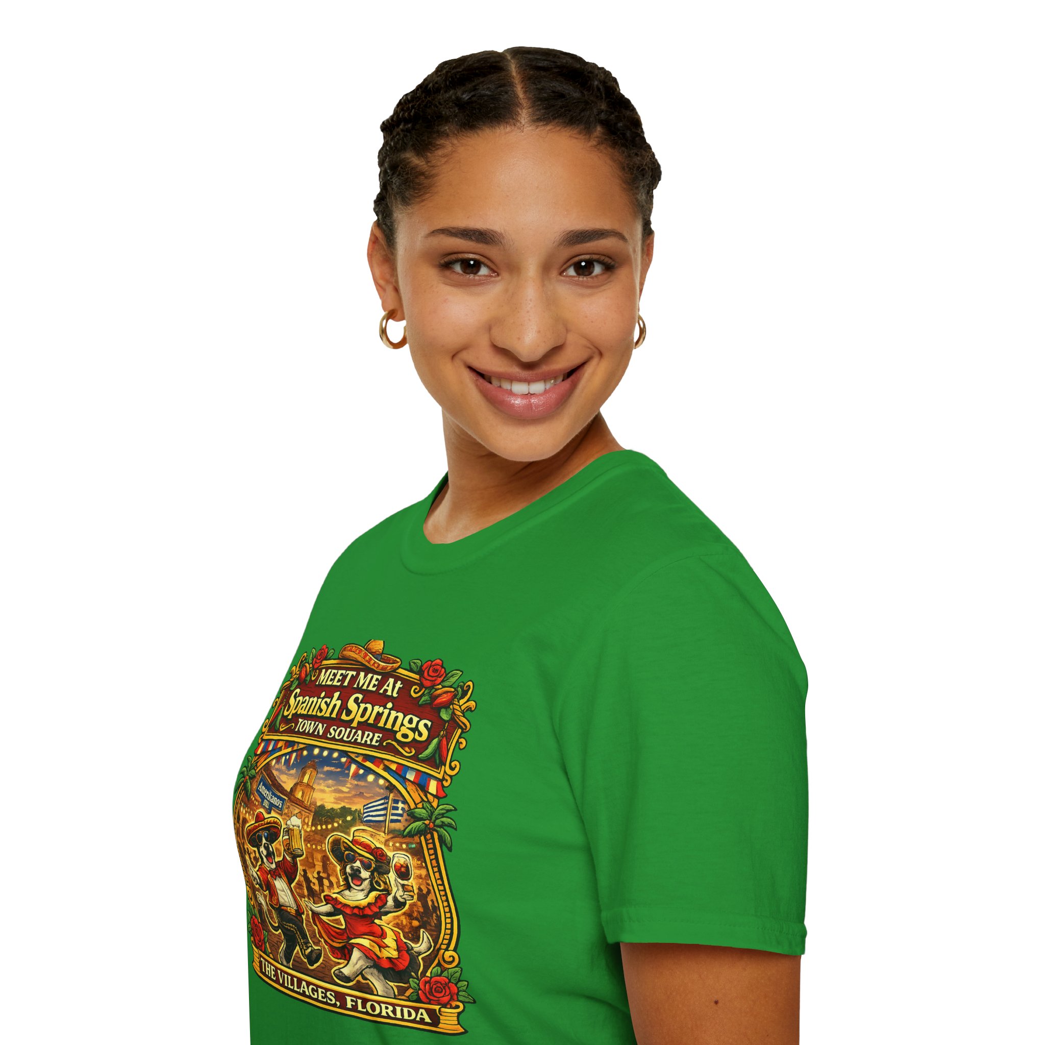 Spanish Springs Shirt – Meet Me at Spanish Springs Tee | The Villages Florida Original Town Square Shirt | Spanish Springs, Villages | SassyUSA | The Villages, Florida - Image 9