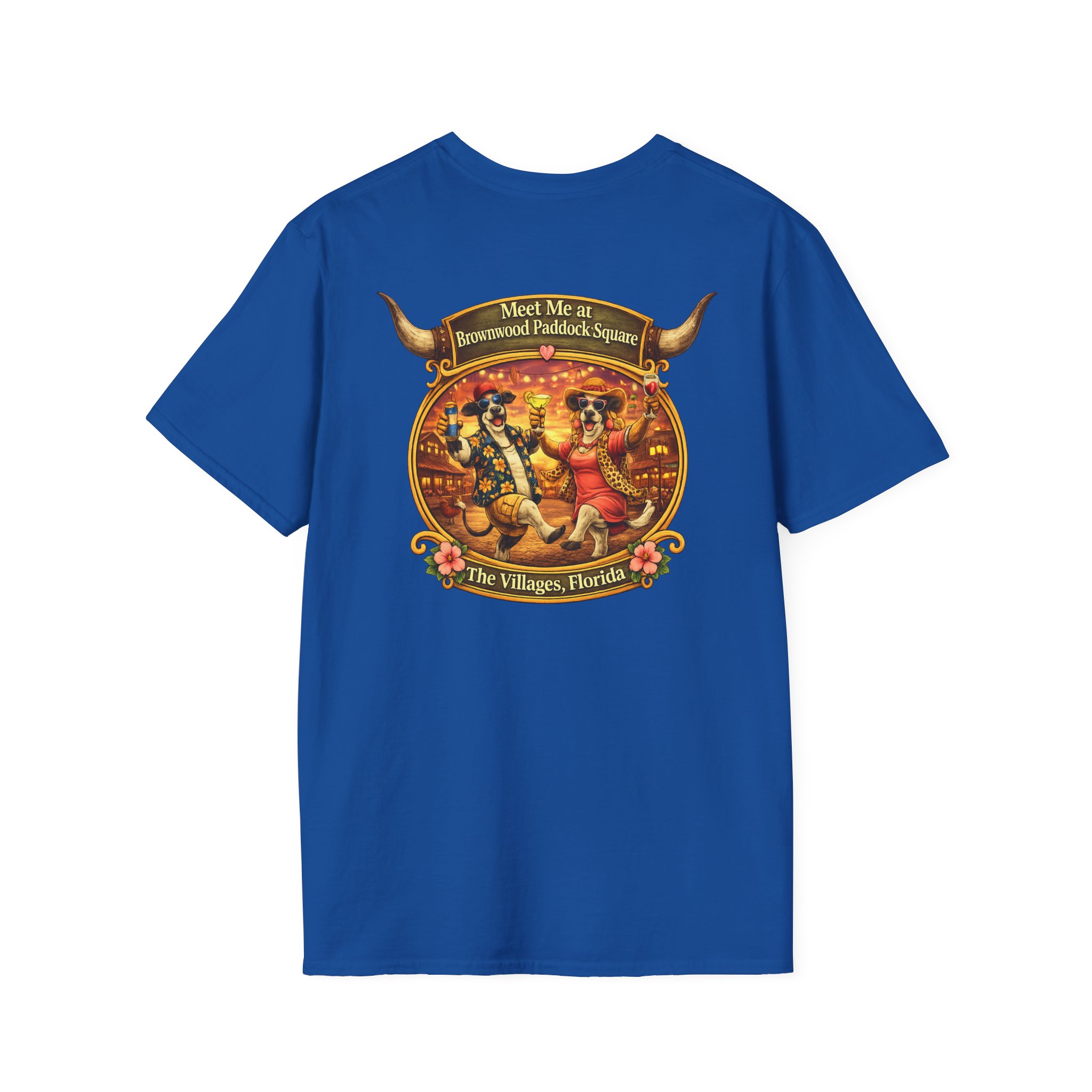Villagers Love Their Happy Hour Shirt | Villages Mens Drinking Shirt | The Villages Florida Party Shirt | Brownwood Paddock Square | The Villages, Florida - Image 14