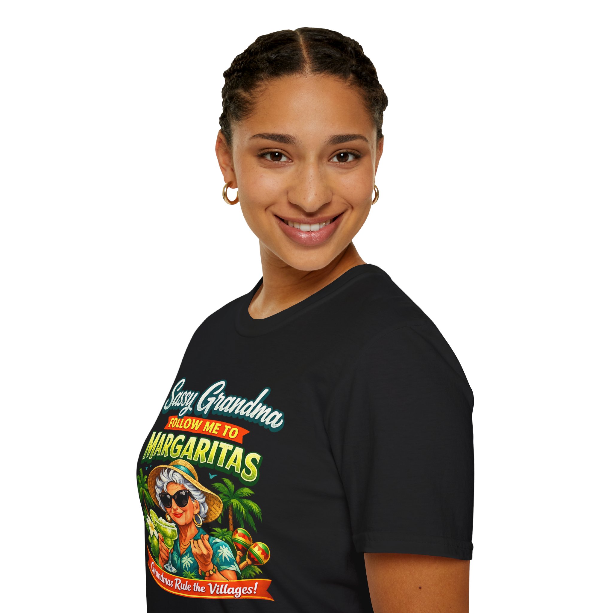 Sassy Grandma Margaritas Tee | The Villages, Florida tshirt | Bold Retirement Party T-Shirt | Villages Grandma | SassyUsa | Sassy Granny - Image 7