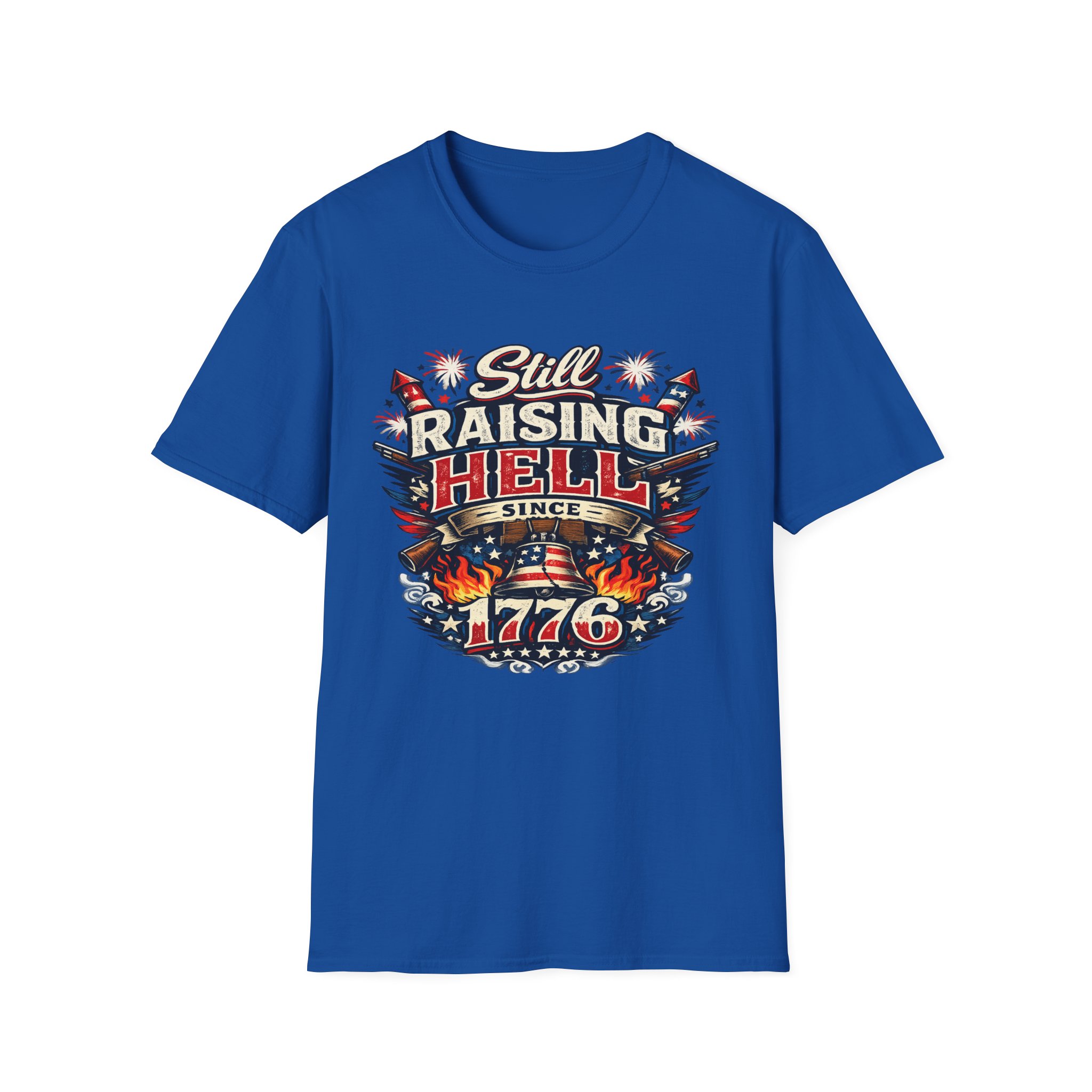 Still Raising Hell Since 1776 Shirt, America 250 Celebration Tee, Funny Patriotic July 4th T-Shirt, Sassy USA - Image 7