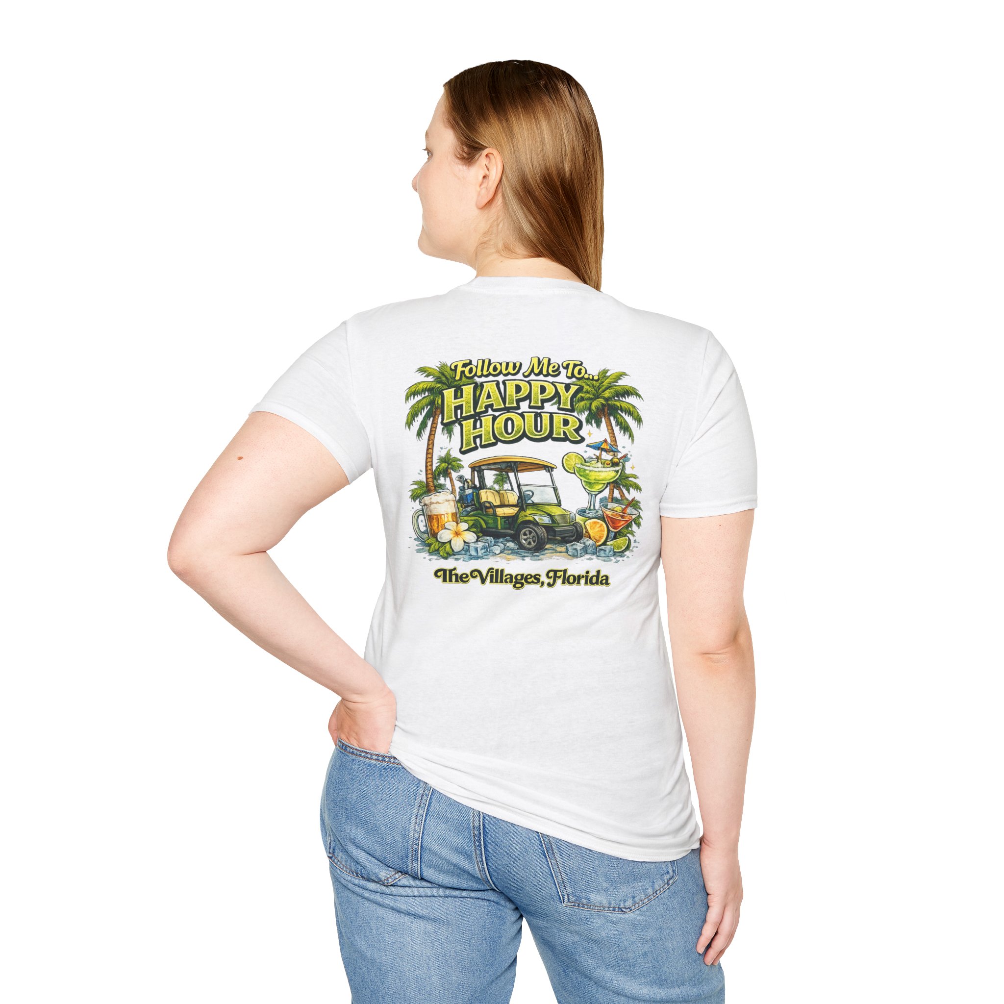 Sassy Grandma Margaritas Tee | The Villages, Florida tshirt | Bold Retirement Party T-Shirt | Villages Grandma | SassyUsa | Sassy Granny - Image 4