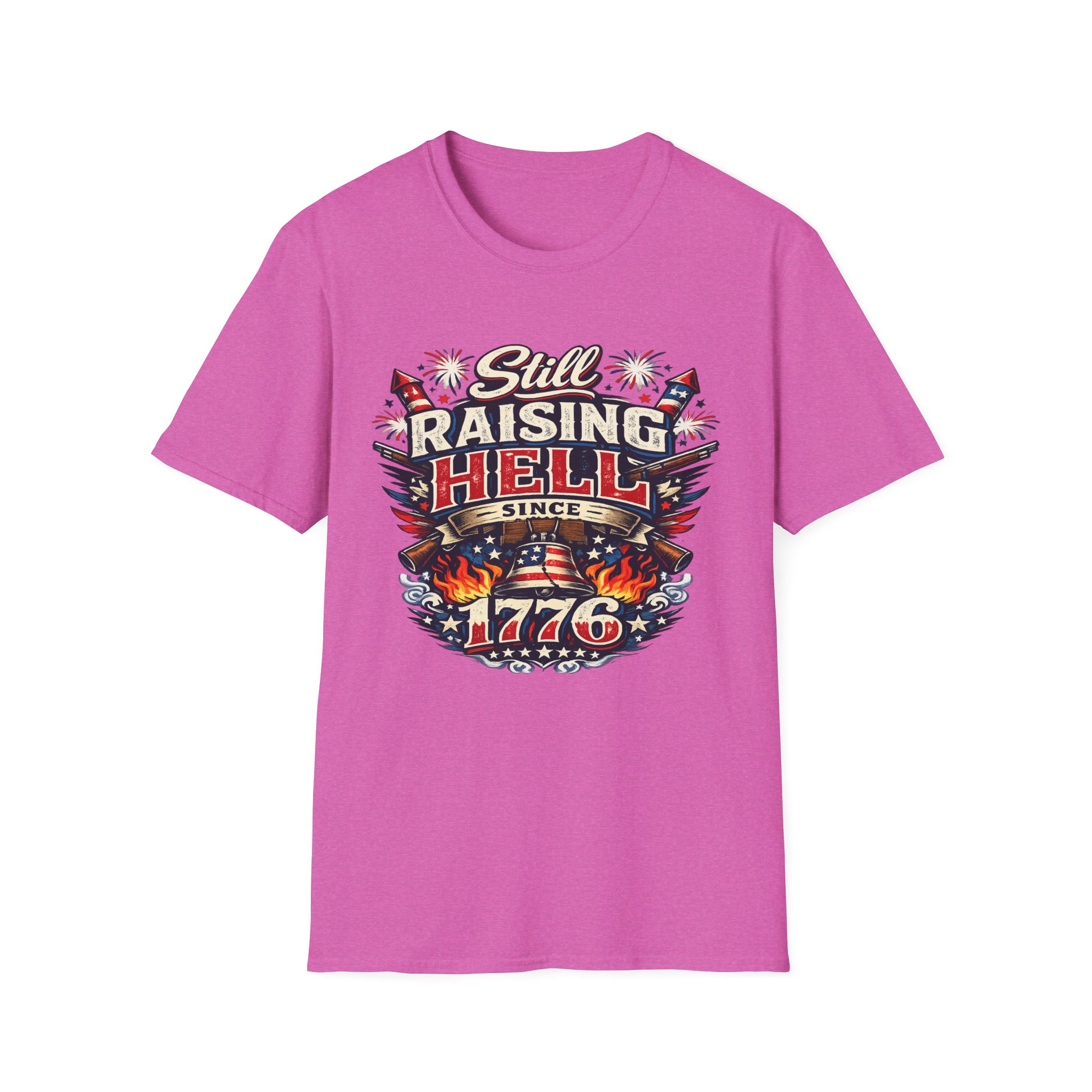 Still Raising Hell Since 1776 Shirt, America 250 Celebration Tee, Funny Patriotic July 4th T-Shirt, Sassy USA - Image 10
