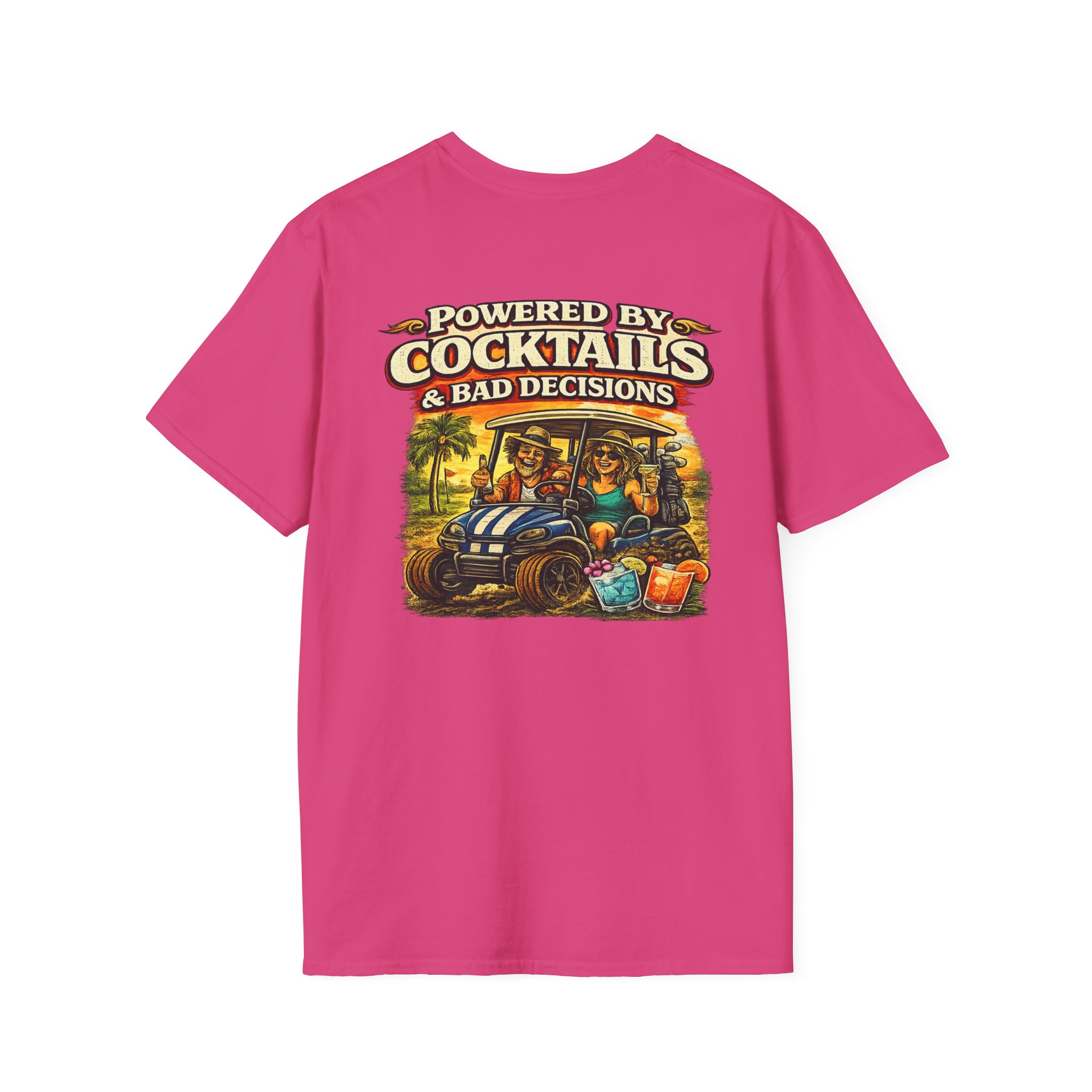 🍺 Day Drinking Is My Cardio – The Villages Florida Golf Cart Shirt | Funny Father’s Day Gift for Dad - Image 18