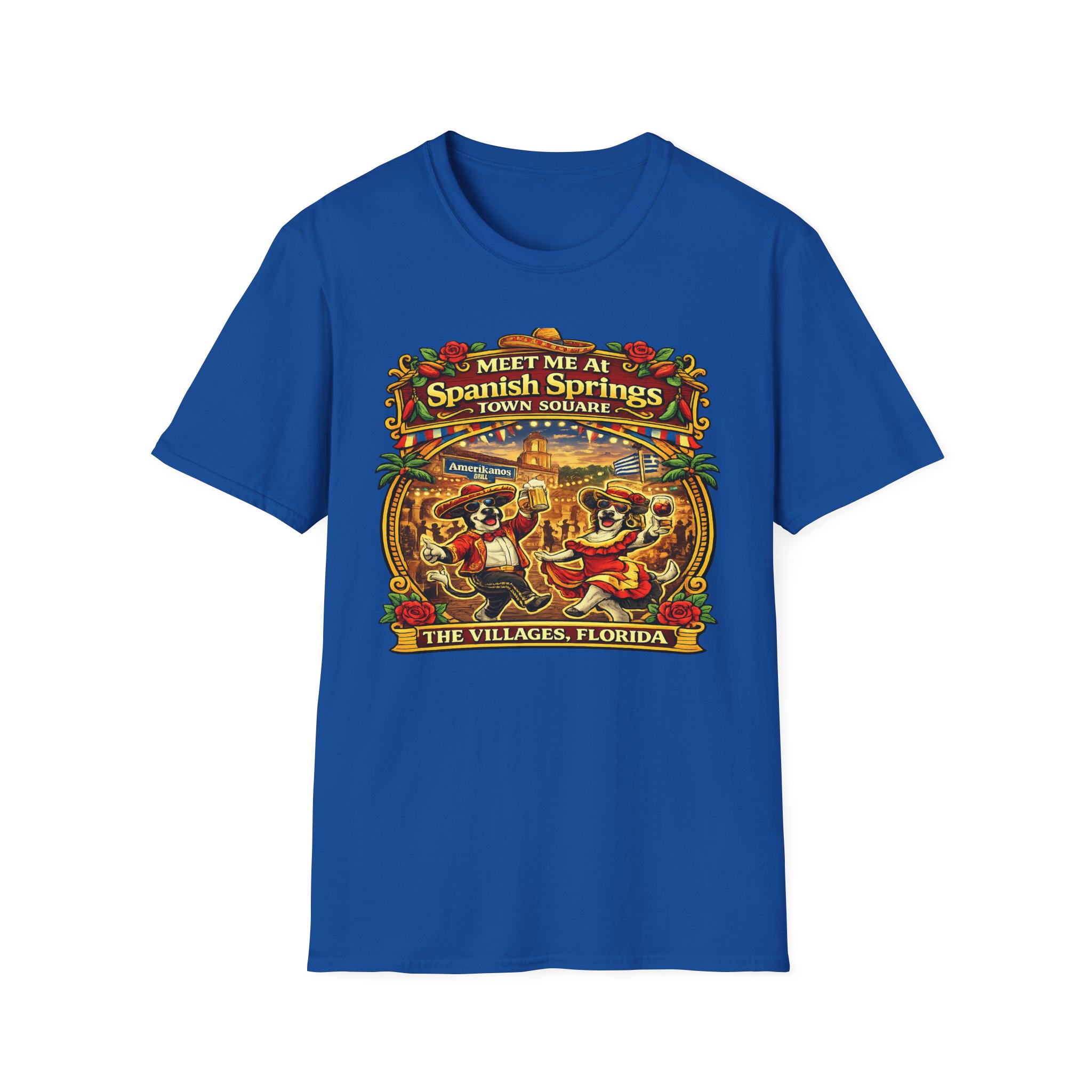 Spanish Springs Shirt – Meet Me at Spanish Springs Tee | The Villages Florida Original Town Square Shirt | Spanish Springs, Villages | SassyUSA | The Villages, Florida - Image 10