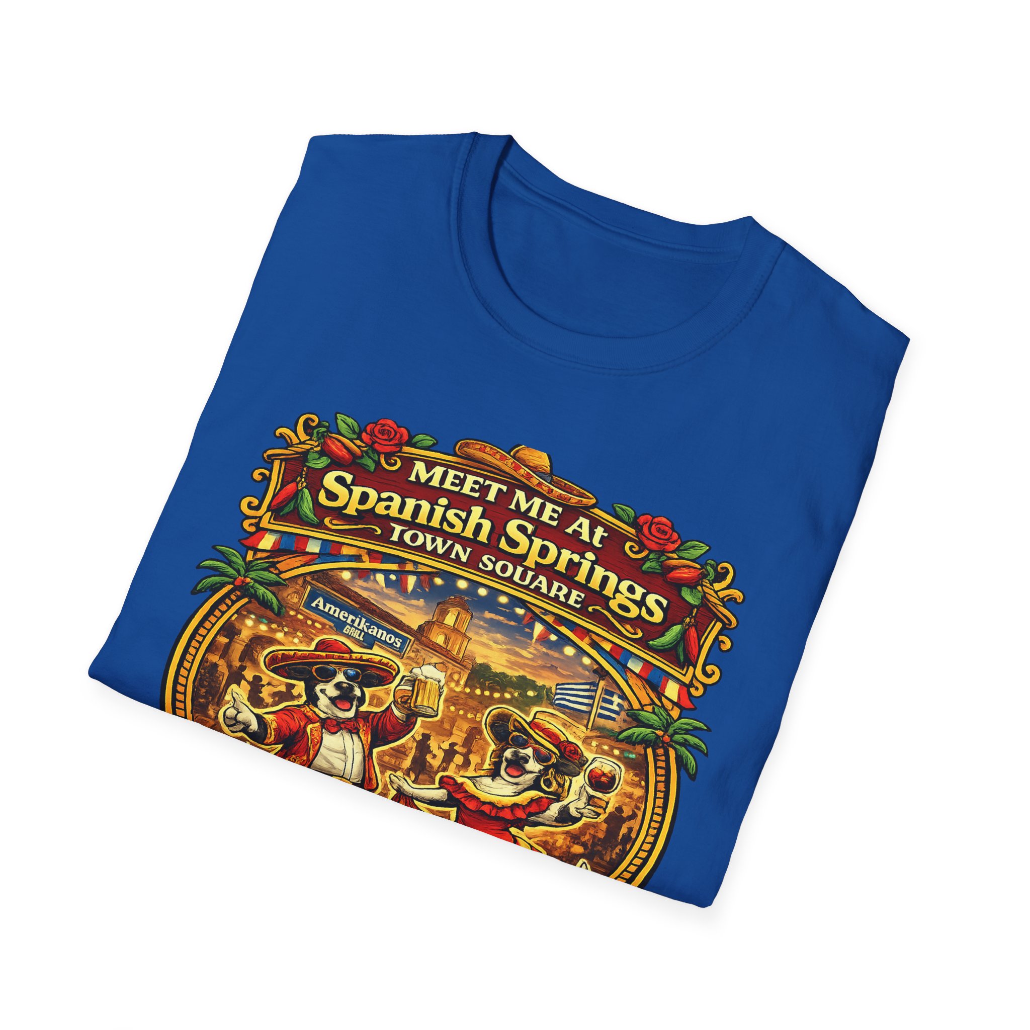 Spanish Springs Shirt – Meet Me at Spanish Springs Tee | The Villages Florida Original Town Square Shirt | Spanish Springs, Villages | SassyUSA | The Villages, Florida - Image 11