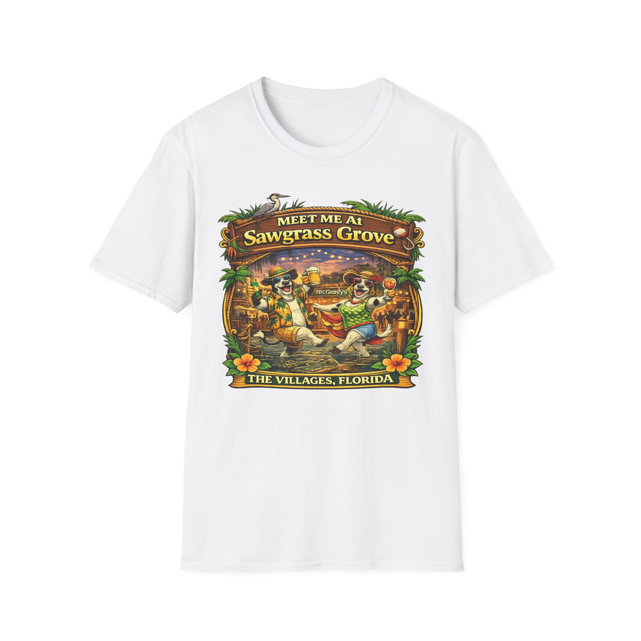 Sawgrass Grove TShirt | Meet Me at Sawgrass Grove Tee | The Villages Florida Waterfront | The Villages, Florida Tshirt | SassyUSA | Sawgrass Grove, The Villages - Image 5