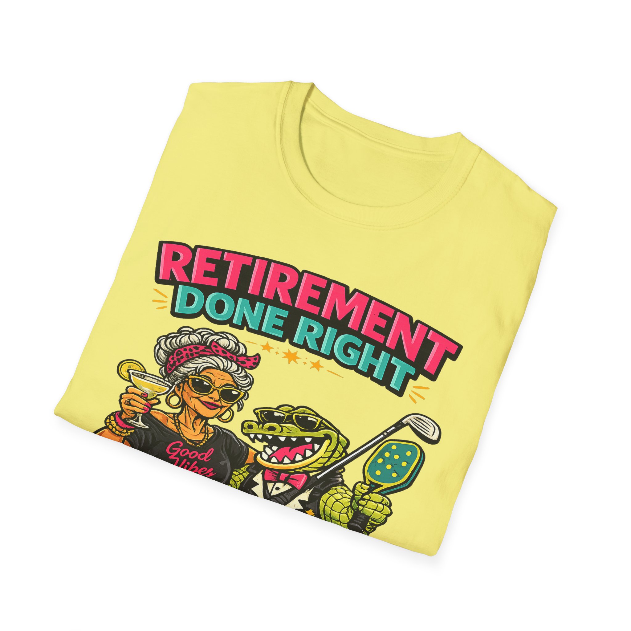 Retirement Done Right | Funny Sun City Arizona Shirt | Sassy Retiree Tee, Golf & Pickleball Lifestyle Gift | Sun City Arizona | SassyUSA | Retiree Pickleball - Image 11