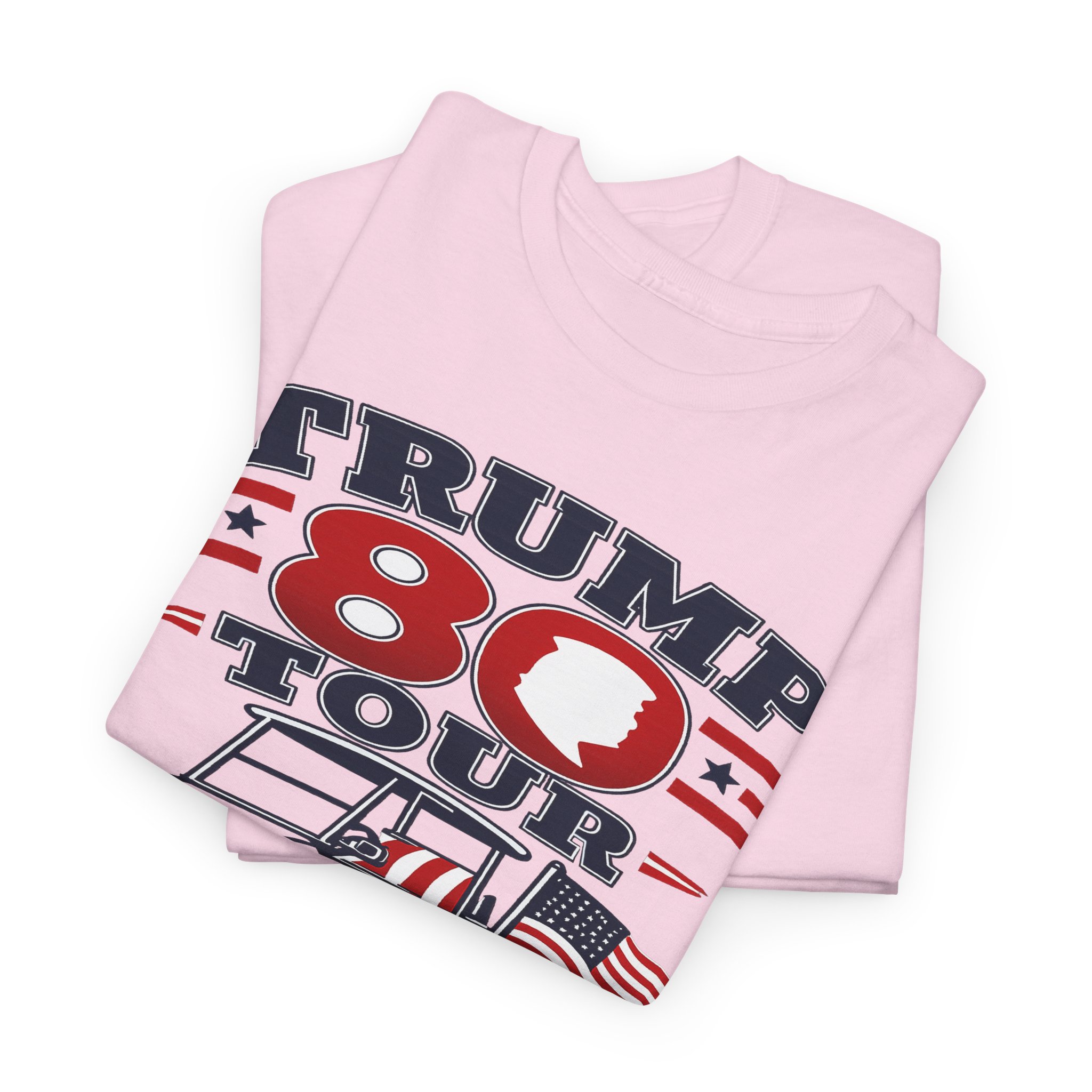⛳ Golf Cart Parade June 14, 2026 | TRUMP 80 | The Villages Florida Patriotic T-Shirt | Red White & Blue Retirement Party Tee 🎆 FREE SHIPPING.... - Image 17
