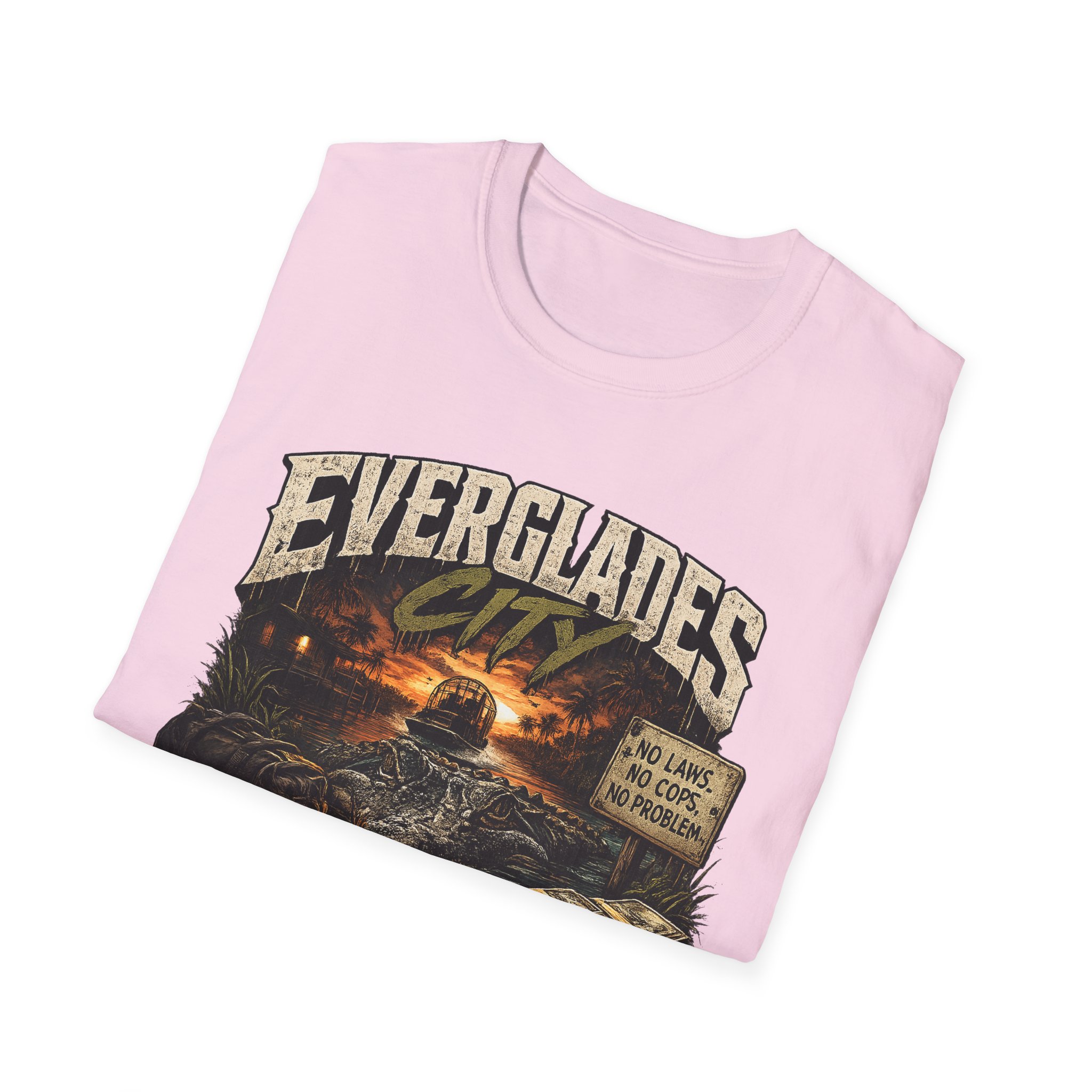 Paradise Ainβt Peaceful β Everglades City Tee ππ₯π΄ (Free Shipping) | Everglades City, Florida | SassyUSA - Image 17