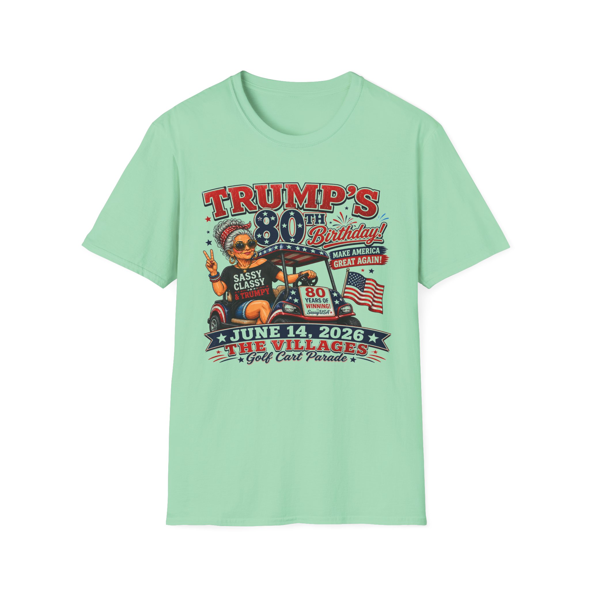 The Trump Birthday Golf Cart Parade | The Villages, Florida | June 14, 2026 | SassyUSA | Happy 80th Birthday Trump - Image 10