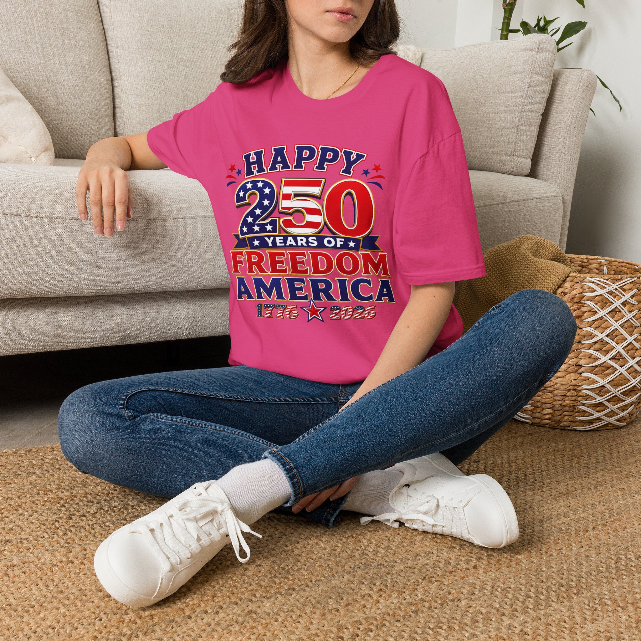 HAPPY 250 YEARS OF FREEDOM AMERICA SHIRT - Image 16