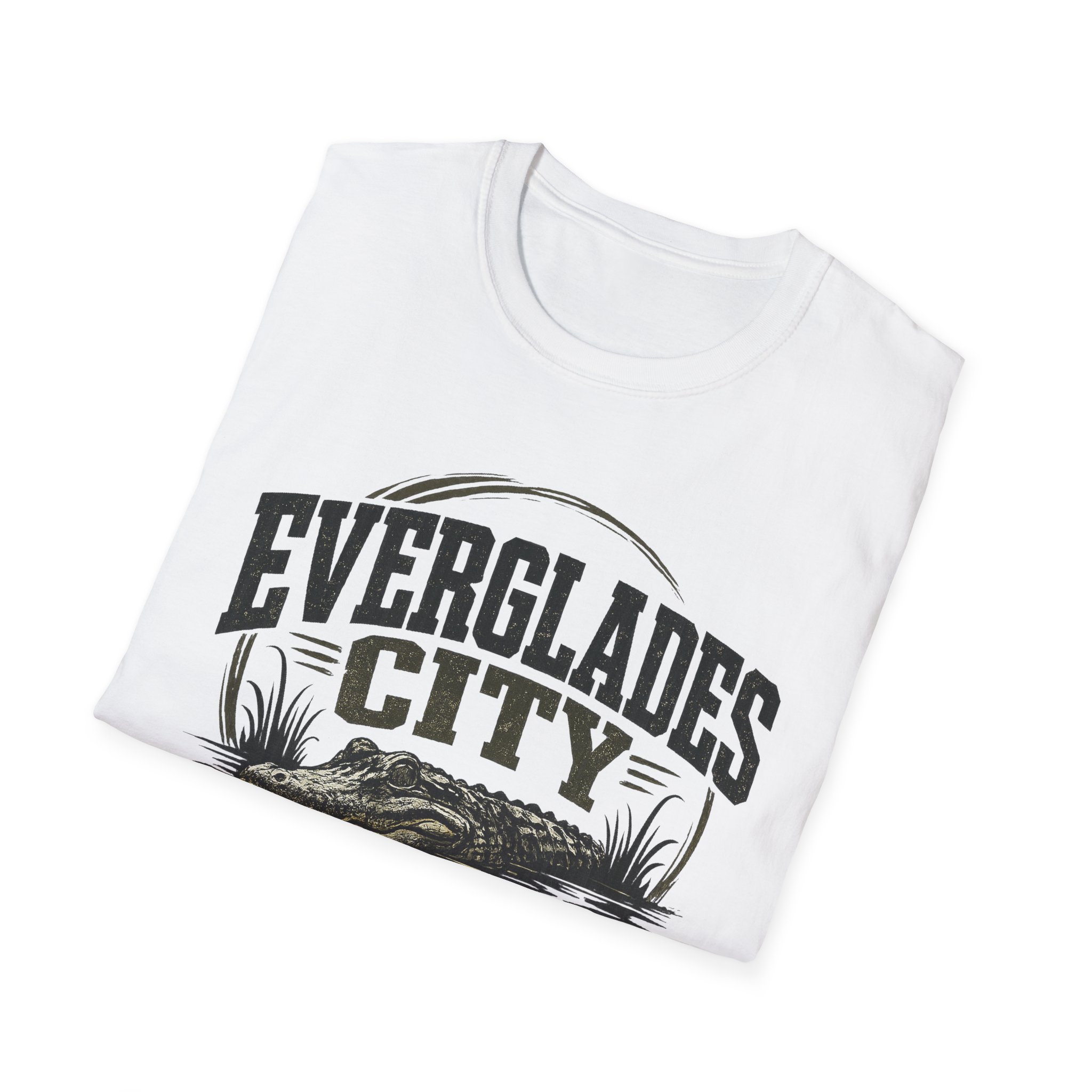 Everglades City “Dangerous Water” Tee 🐊🔥| Everglades City, Florida | SassyUSA | - Image 2