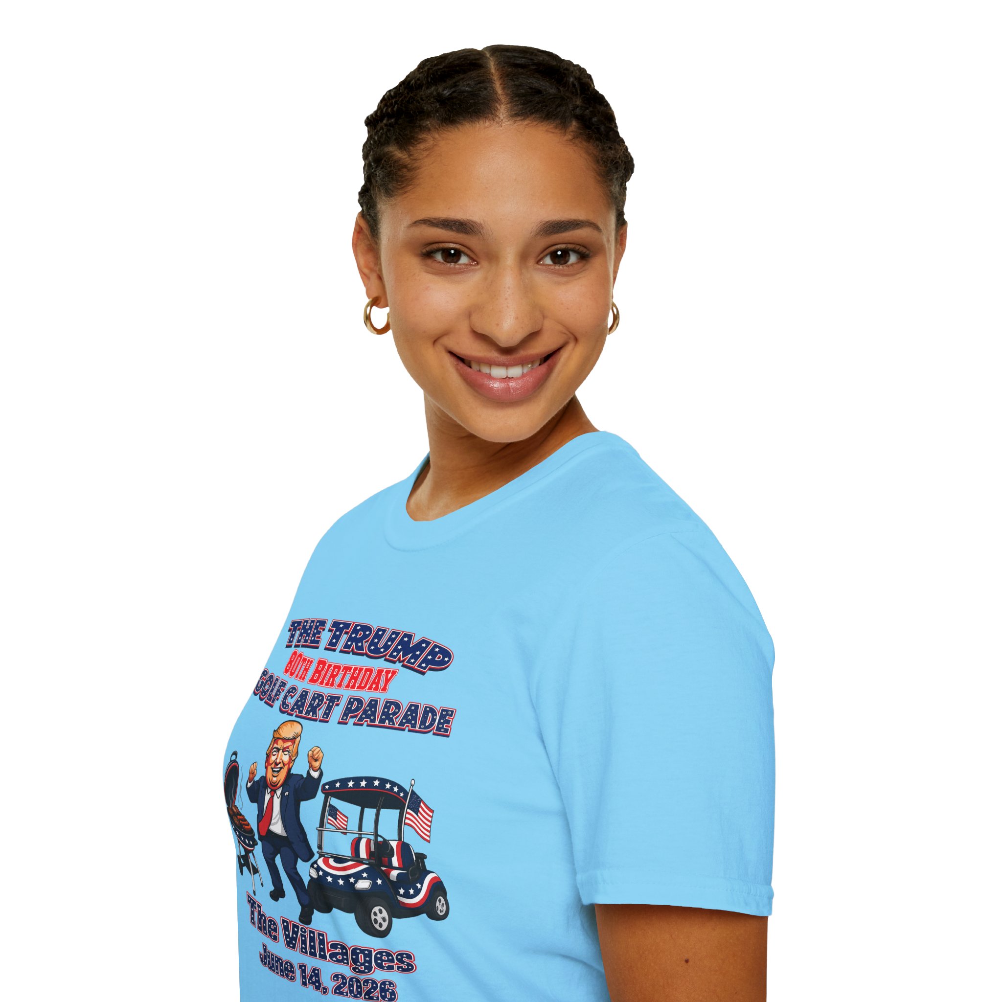 🛺 THE OFFICIAL TRUMP 80TH BIRTHDAY GOLF CART PARADE SHIRT 🛺 - Image 12