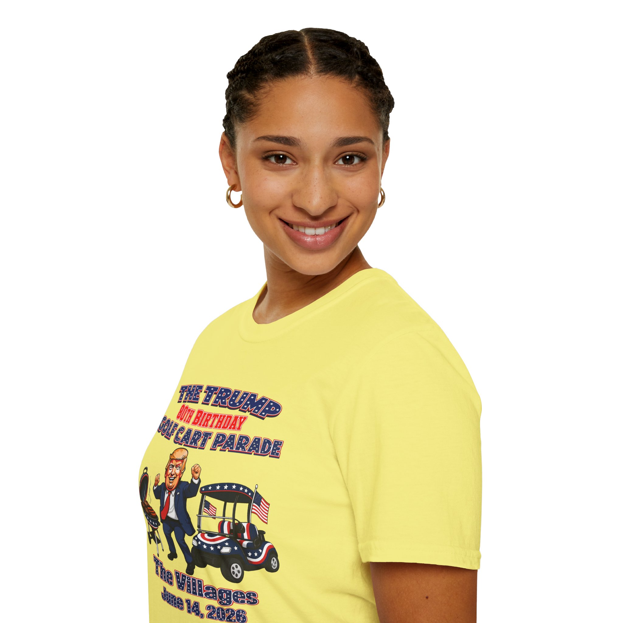 🛺 THE OFFICIAL TRUMP 80TH BIRTHDAY GOLF CART PARADE SHIRT 🛺 - Image 9