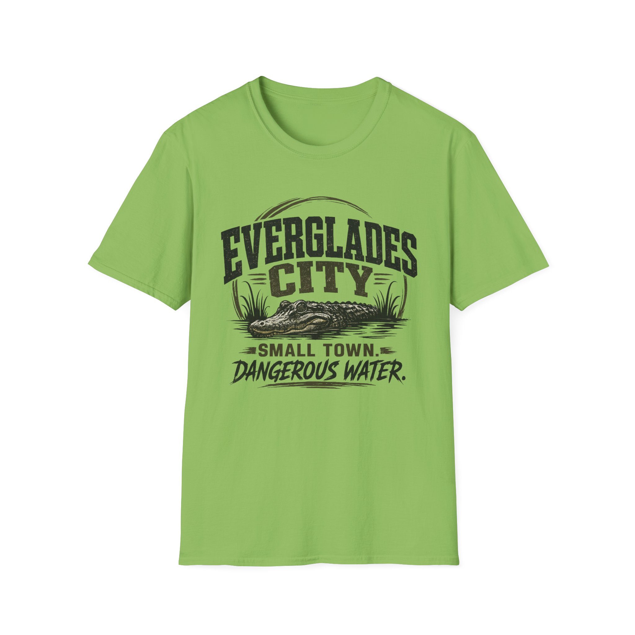 Everglades City “Dangerous Water” Tee 🐊🔥| Everglades City, Florida | SassyUSA | - Image 7