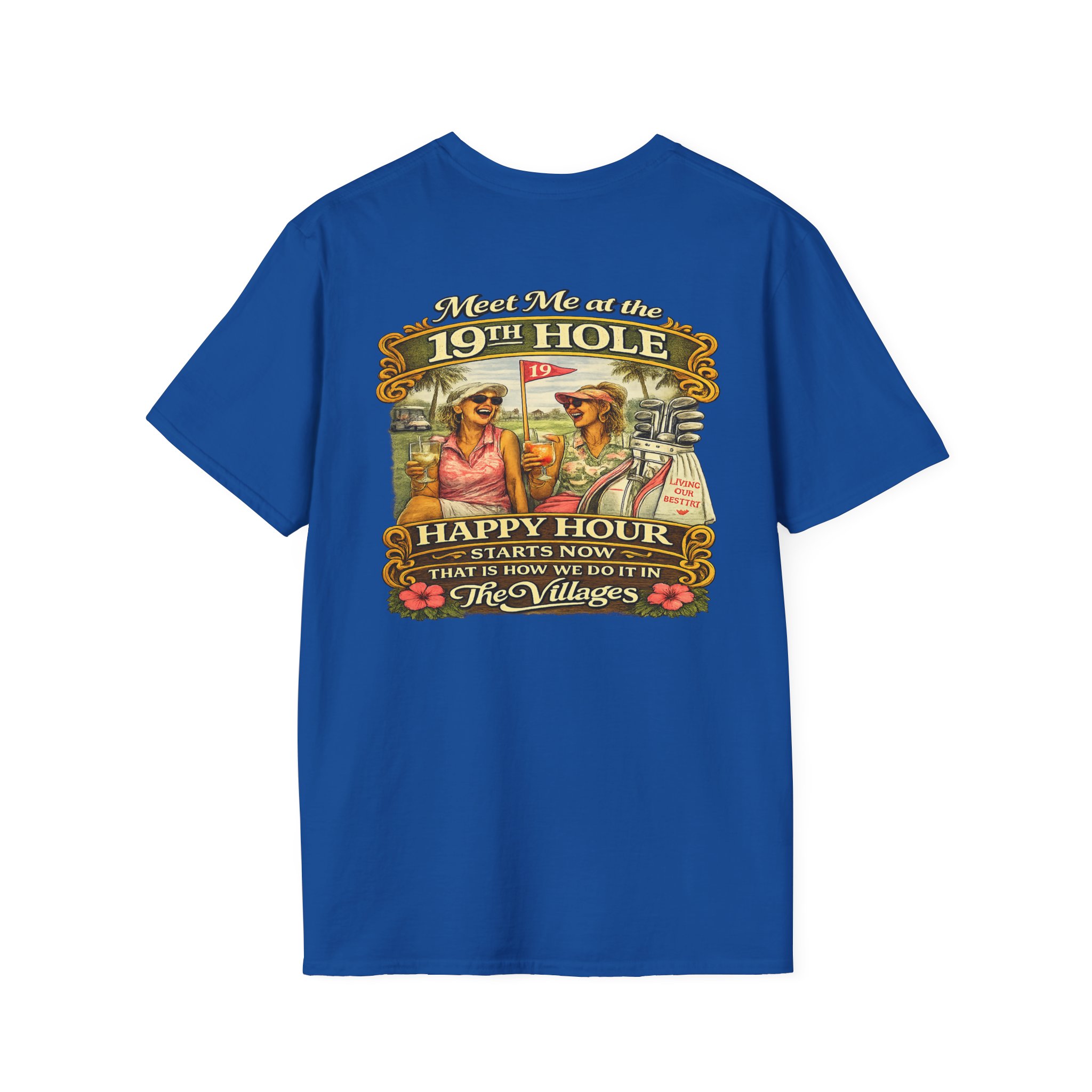 The Villages Drink Team Shirt | Funny Ladies Golf & Cocktail Tee | Florida Retirement Party Shirt | The Villages, Florida ladies | SassyUsa - Image 8