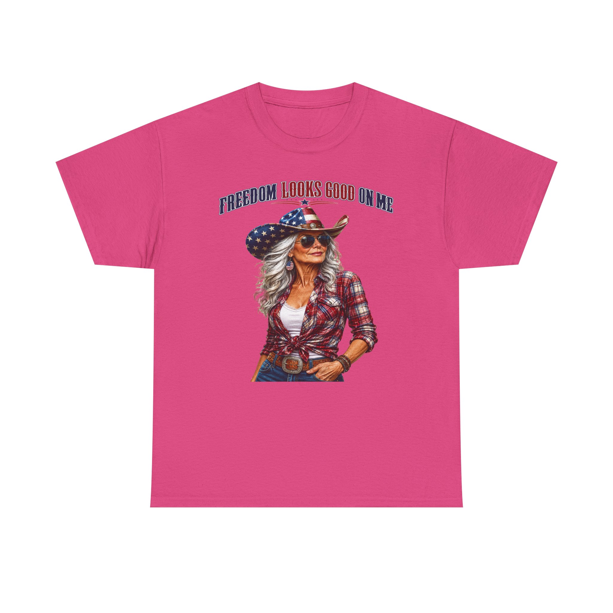 Freedom Looks Good On Me Cowgirl T-Shirt 🤠 - Image 21