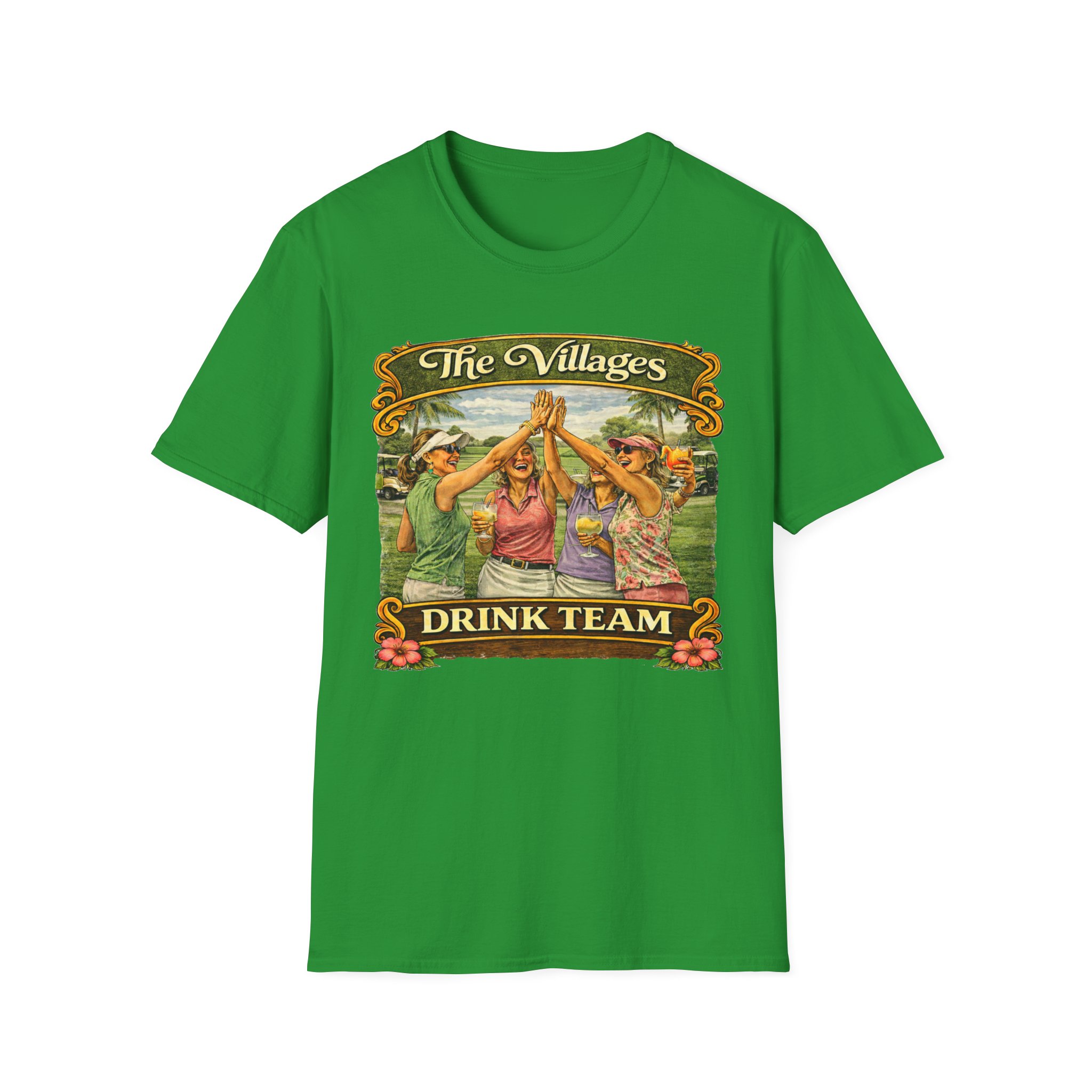 The Villages Drink Team Shirt | Funny Ladies Golf & Cocktail Tee | Florida Retirement Party Shirt | The Villages, Florida ladies | SassyUsa - Image 16