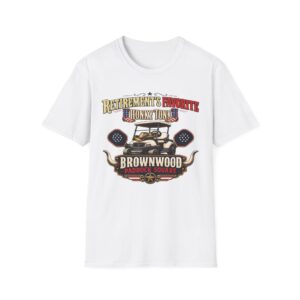 ๐ค ๐ด Meet Me at Brownwood Paddock Squareโข | The Villages Florida Western Party Tee | The Villages, Florida | SassyUSA๐น๐๐ถ