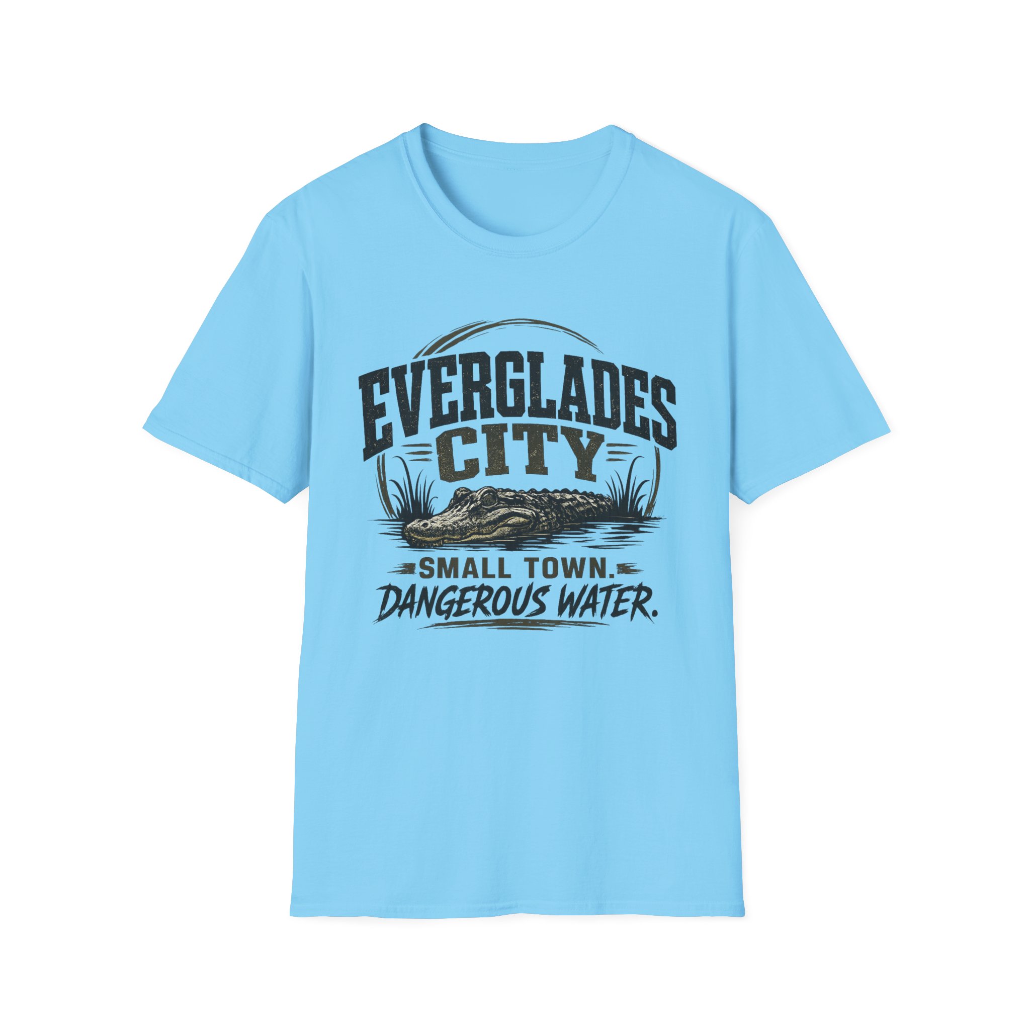 Everglades City “Dangerous Water” Tee 🐊🔥| Everglades City, Florida | SassyUSA | - Image 10