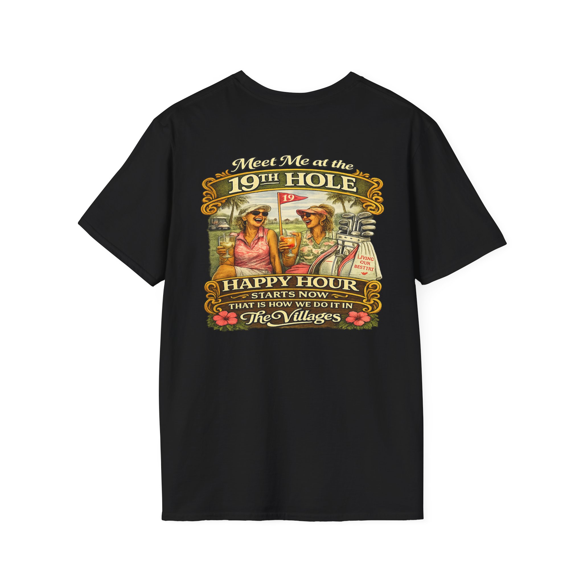 The Villages Drink Team Shirt | Funny Ladies Golf & Cocktail Tee | Florida Retirement Party Shirt | The Villages, Florida ladies | SassyUsa - Image 14