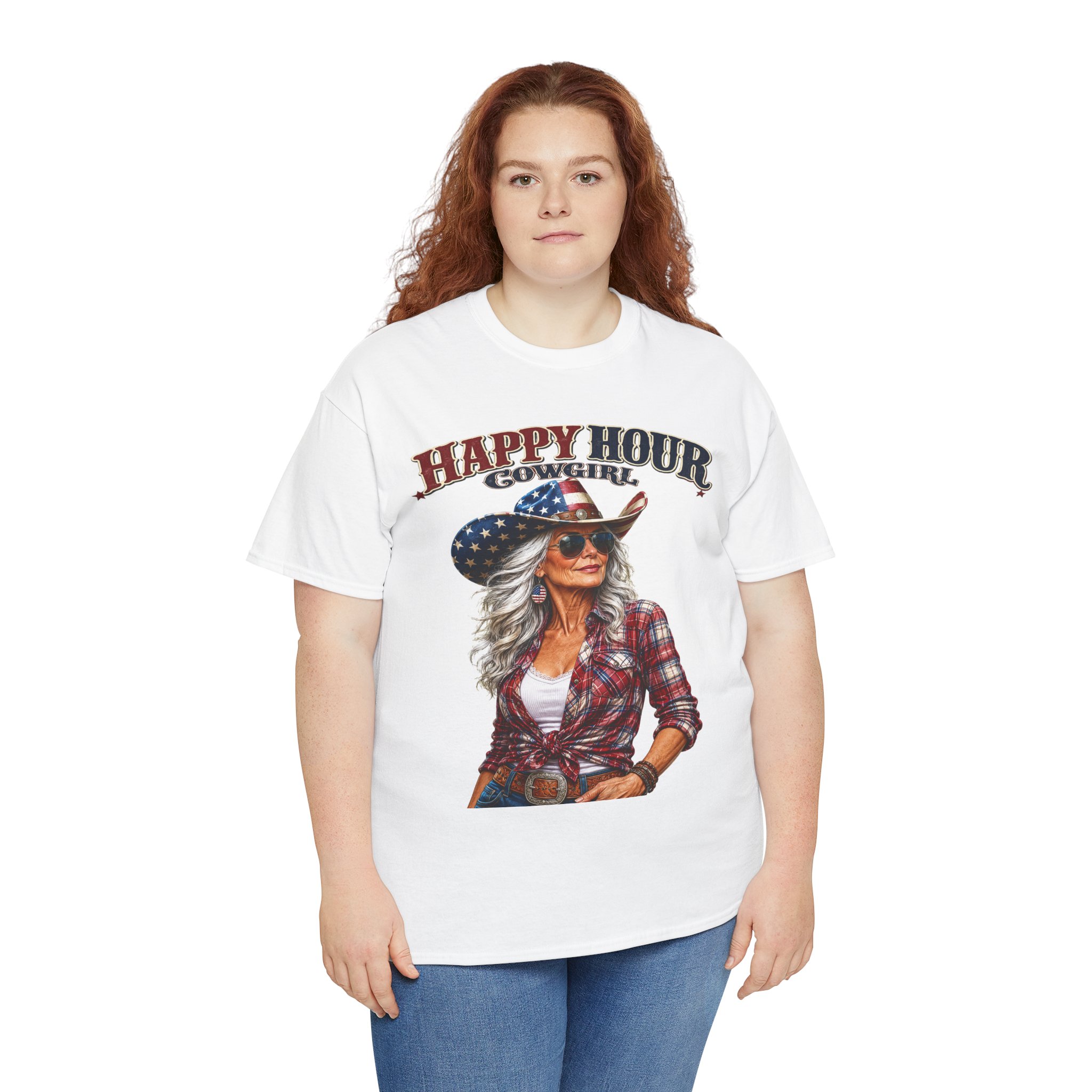 🍹 Happy Hour Cowgirl T-Shirt 🤠🔥 - Image 3