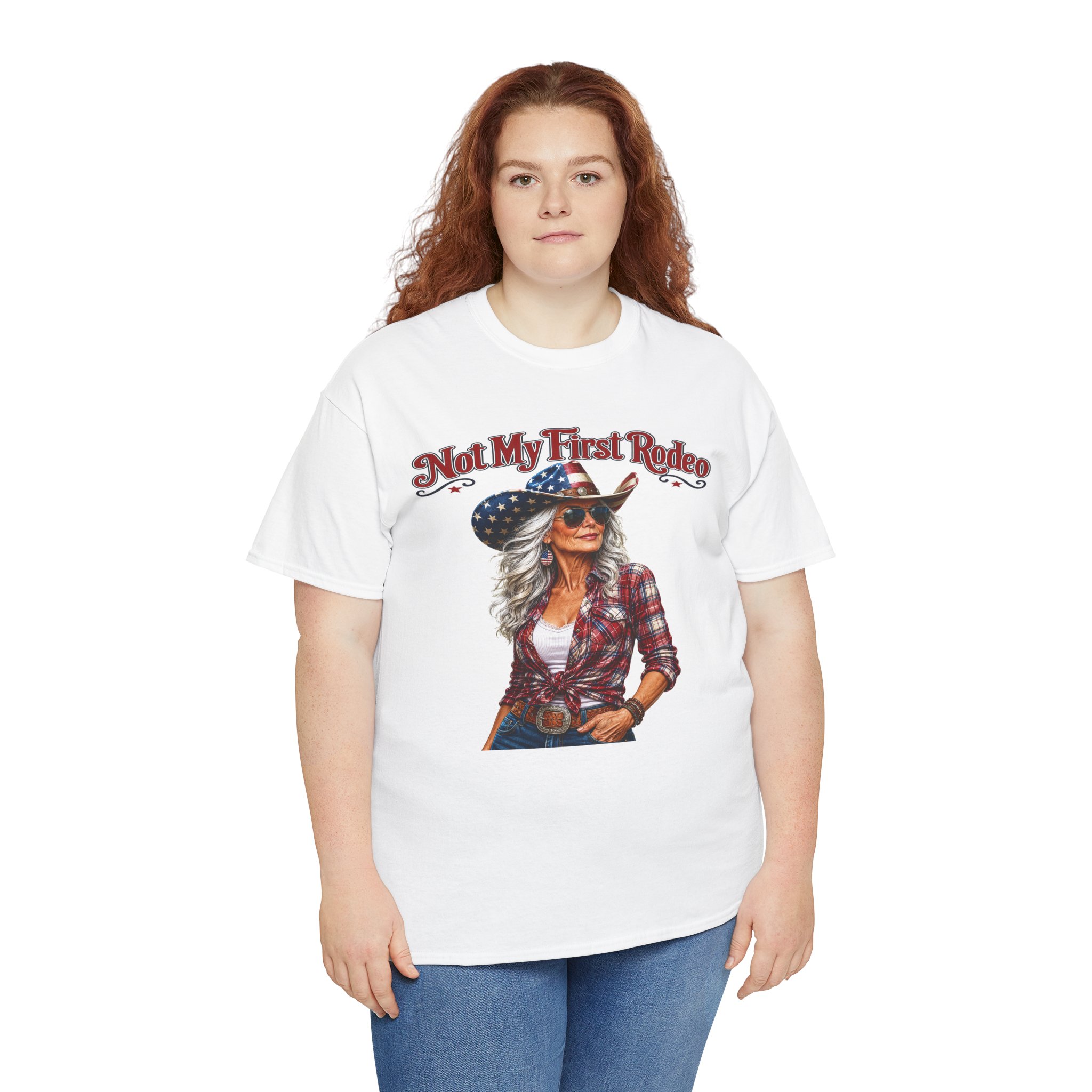 🤠 Not My First Rodeo Cowgirl T-Shirt - Image 3
