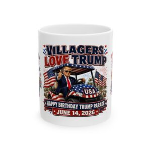 ☕ LIMITED EDITION JUNE 14, 2026 TRUMP PARADE COMMEMORATIVE MUG ☕ RARE COLLECTOR'S ITEM GET IT NOW! - FREE SHIPPING