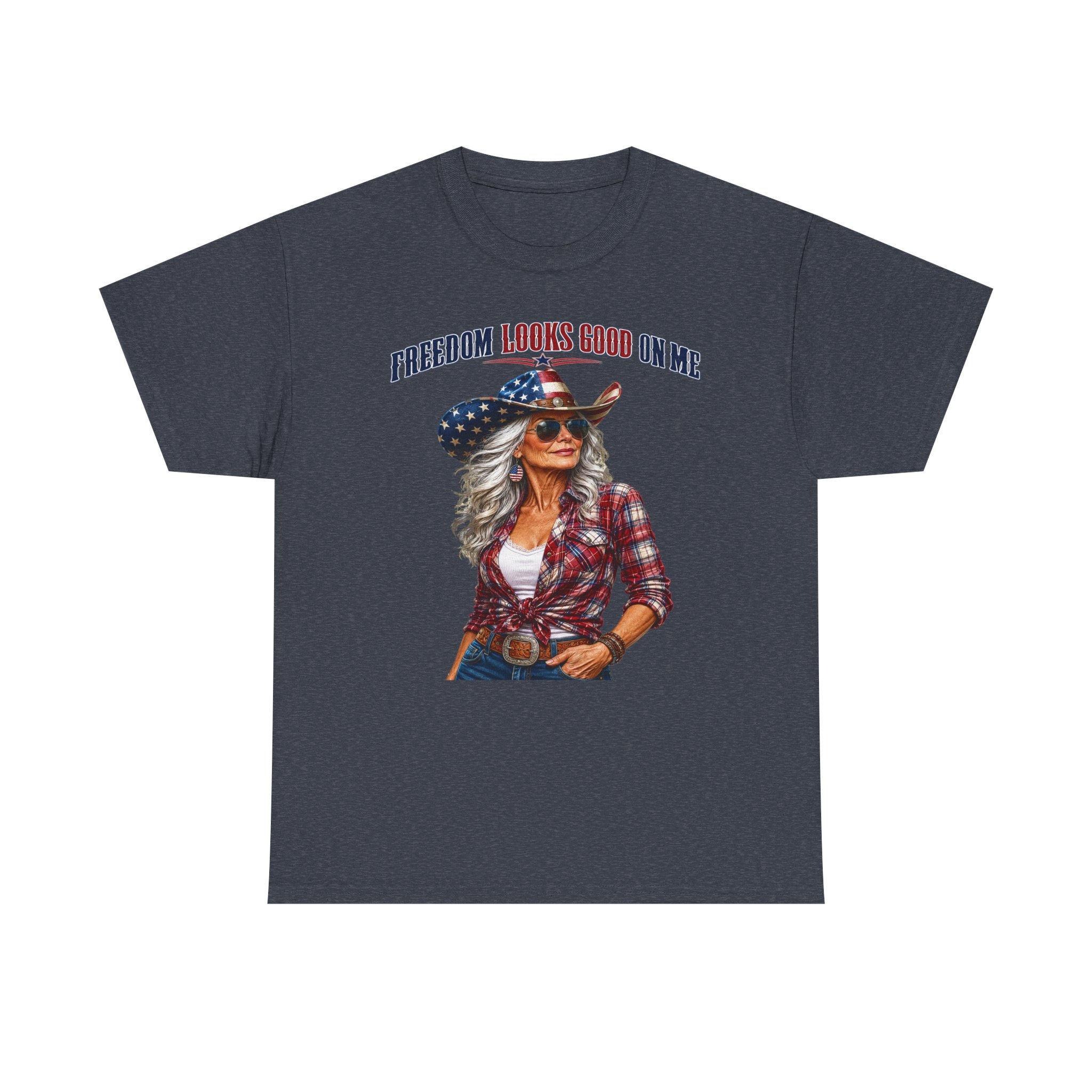 Freedom Looks Good On Me Cowgirl T-Shirt 🤠 - Image 17