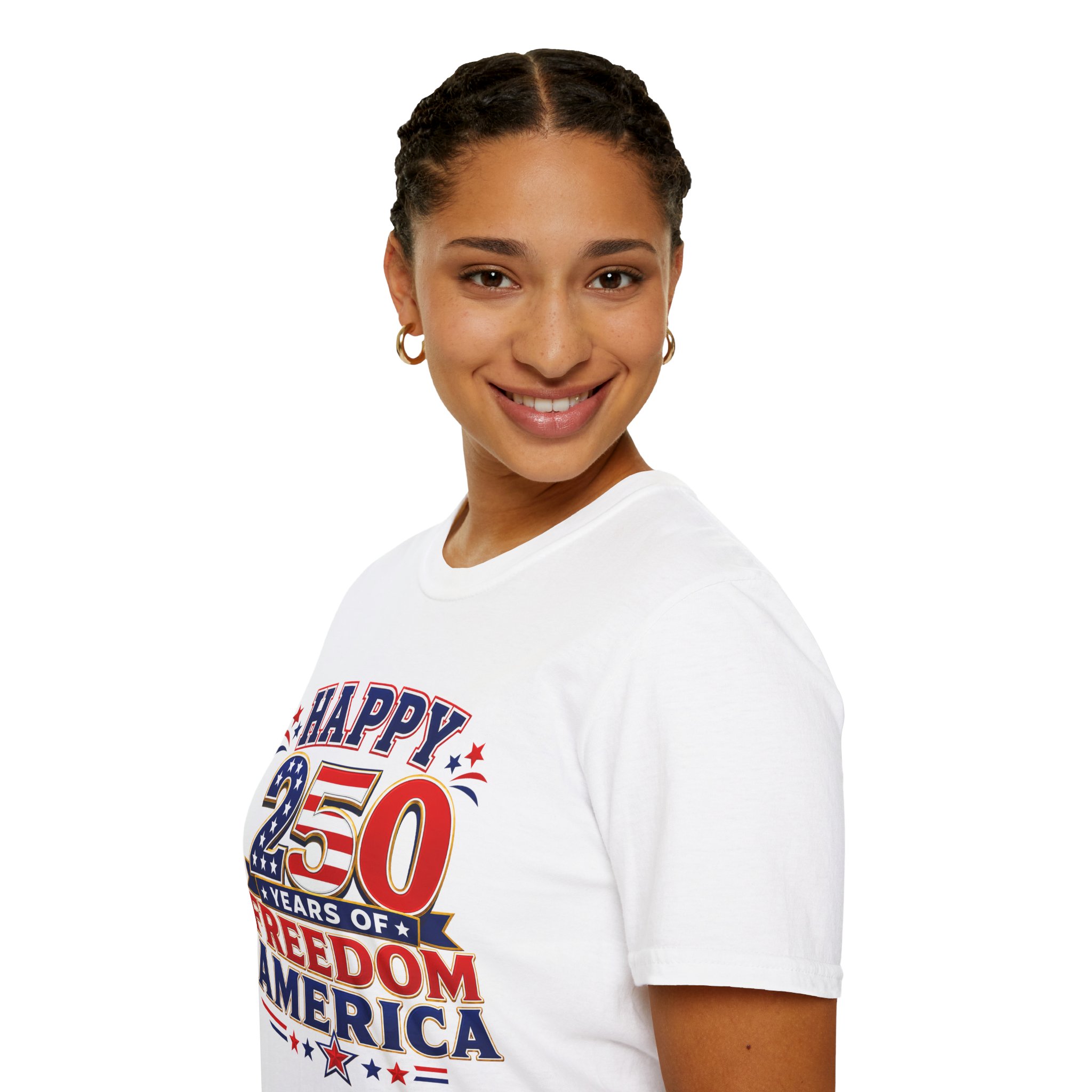 HAPPY 250 YEARS OF FREEDOM AMERICA T-SHIRT - Image 3
