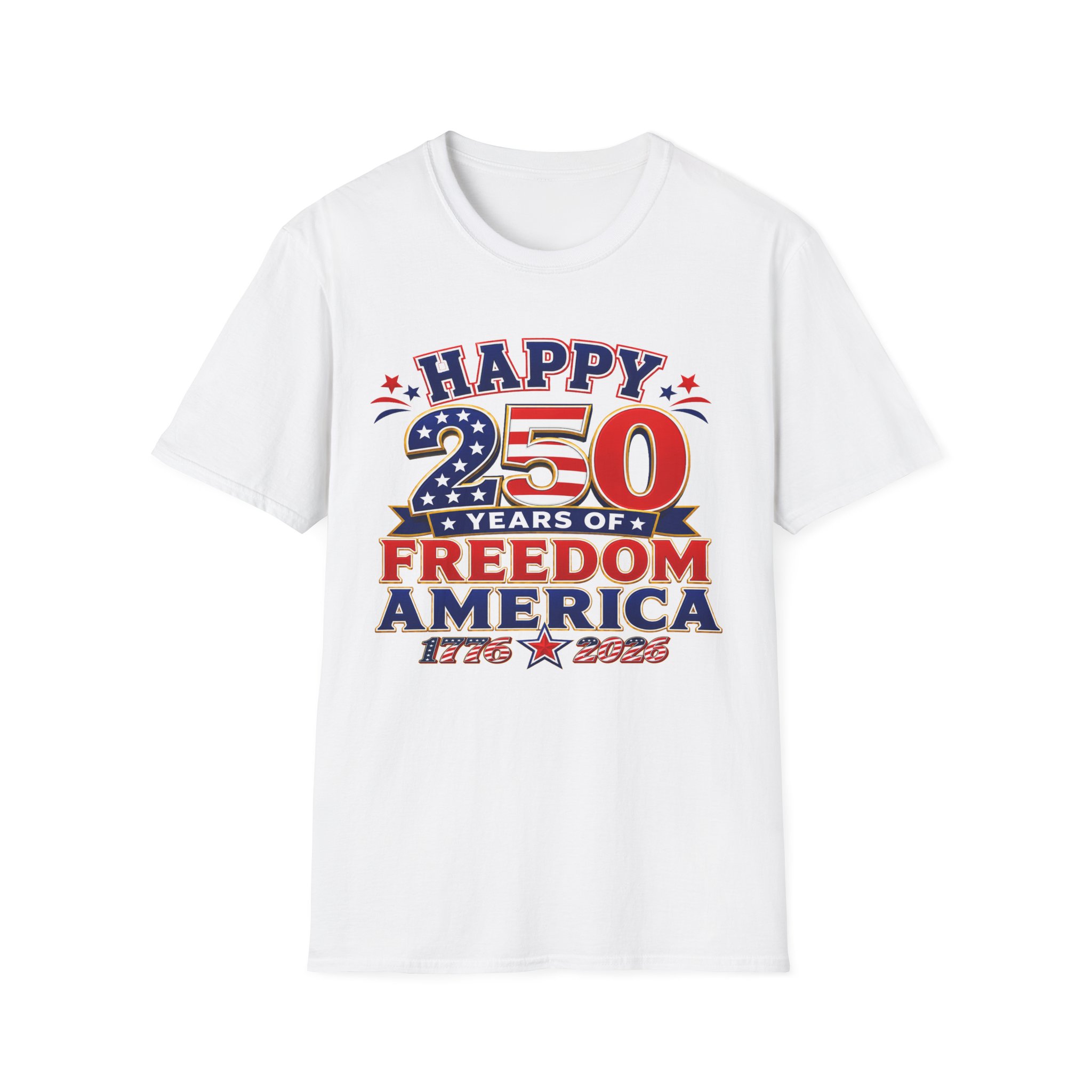 HAPPY 250 YEARS OF FREEDOM AMERICA SHIRT - Image 5
