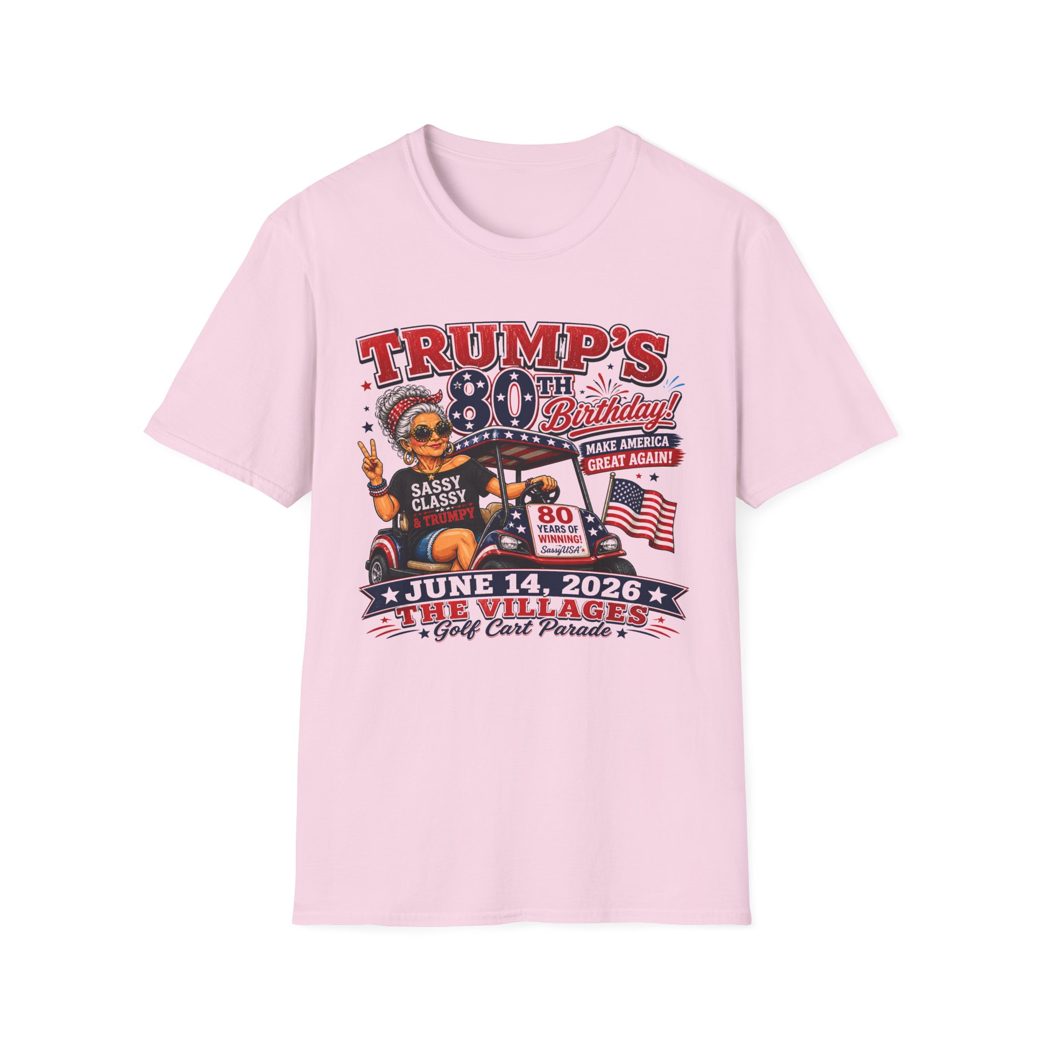 The Trump Birthday Golf Cart Parade | The Villages, Florida | June 14, 2026 | SassyUSA | Happy 80th Birthday Trump - Image 16