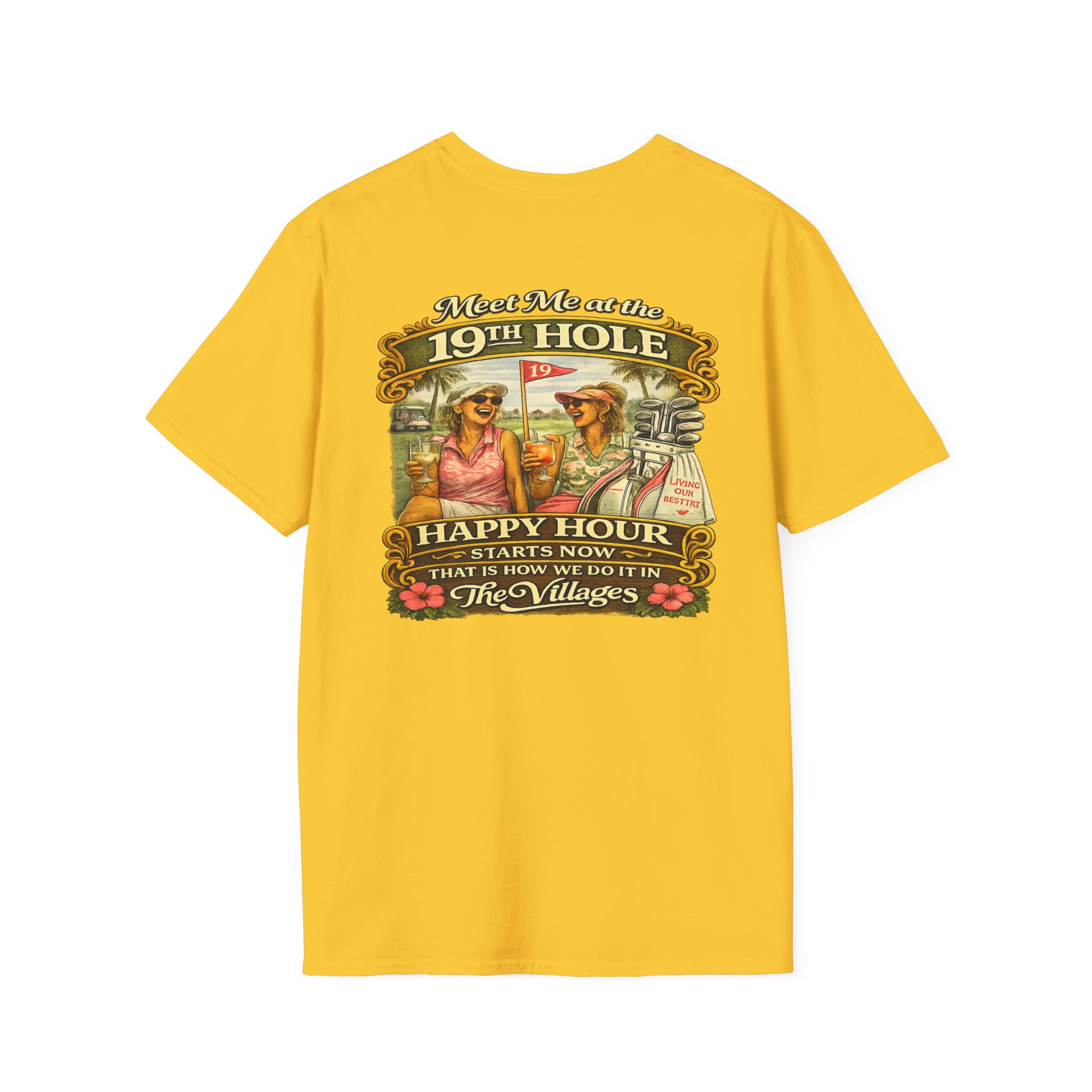 The Villages Drink Team Shirt | Funny Ladies Golf & Cocktail Tee | Florida Retirement Party Shirt | The Villages, Florida ladies | SassyUsa - Image 11