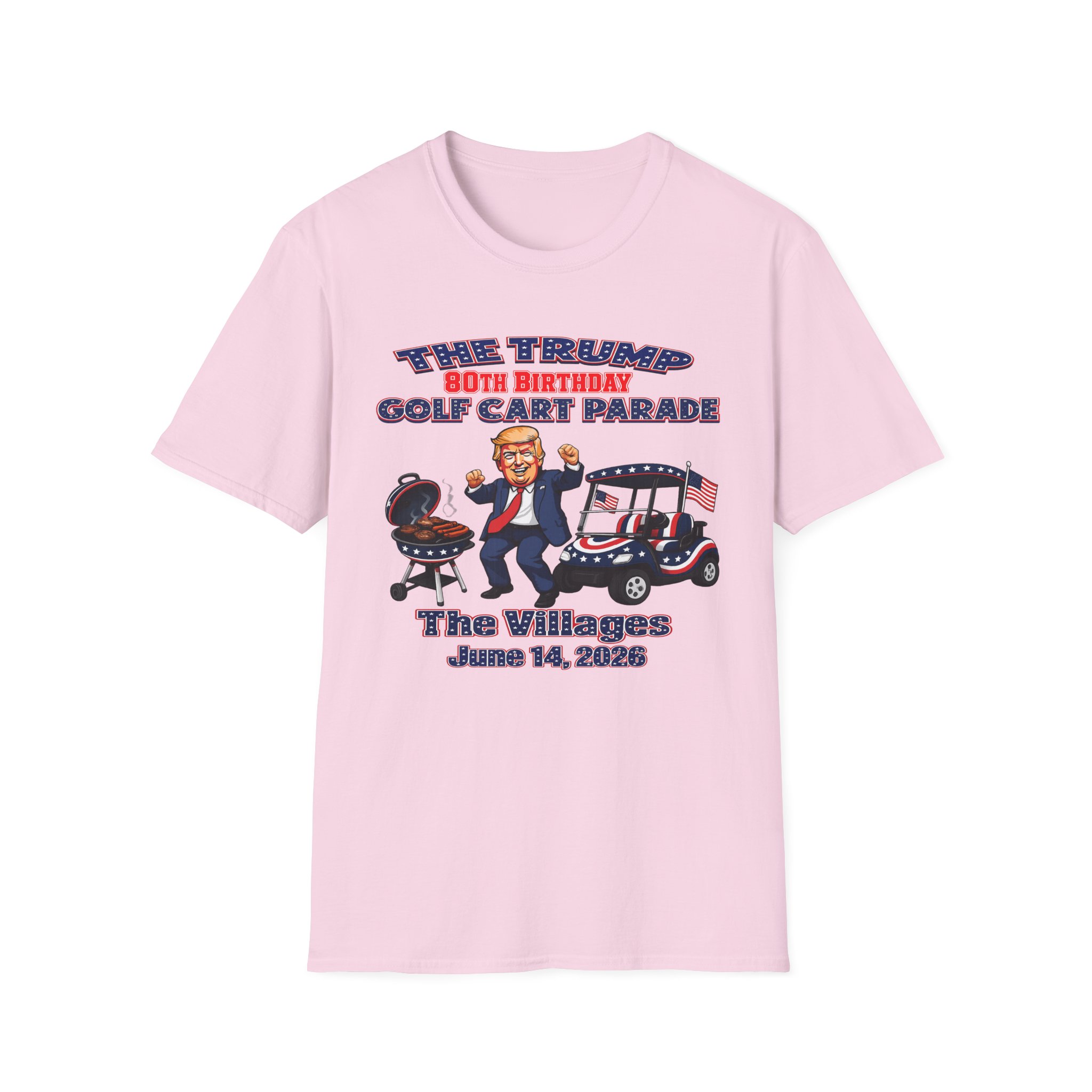 🛺 THE OFFICIAL TRUMP 80TH BIRTHDAY GOLF CART PARADE SHIRT 🛺 - Image 13