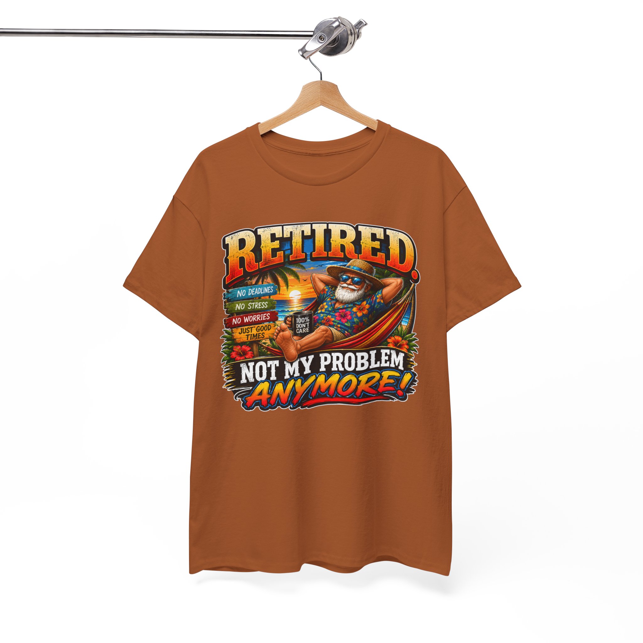 Retired. Not My Problem Anymore™ | Funny Retirement T-Shirt | SassyUSA Exclusive - Image 8