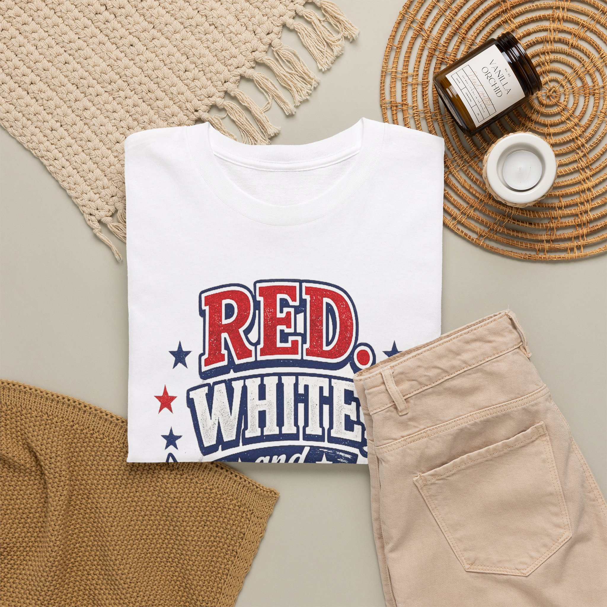 RED. WHITE. and HAPPILY RETIRED - Image 5