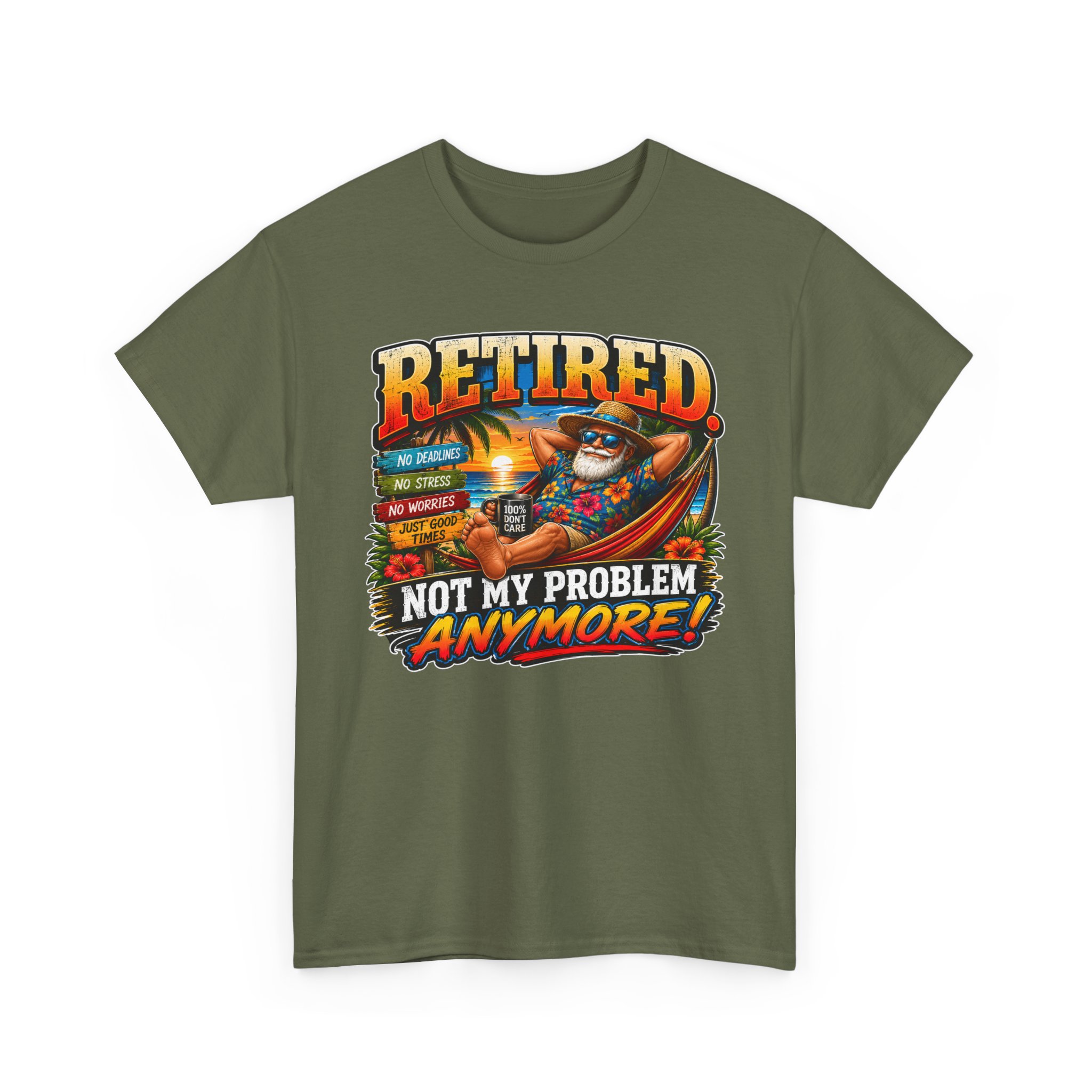 Retired. Not My Problem Anymore™ | Funny Retirement T-Shirt | SassyUSA Exclusive - Image 10