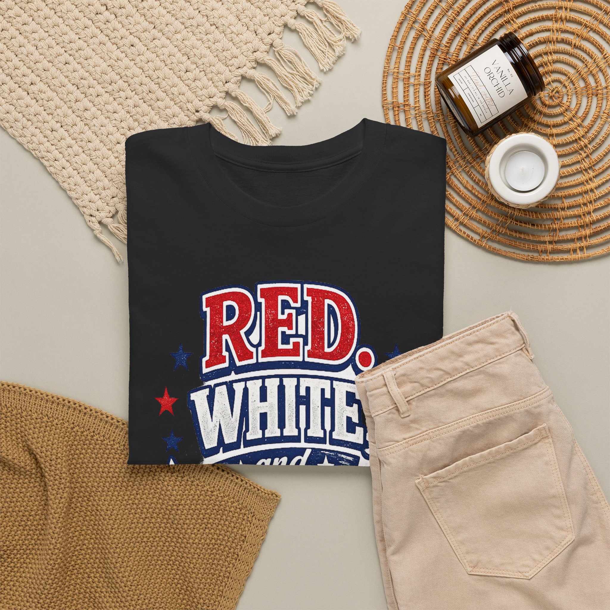 RED. WHITE. and HAPPILY RETIRED - Image 2