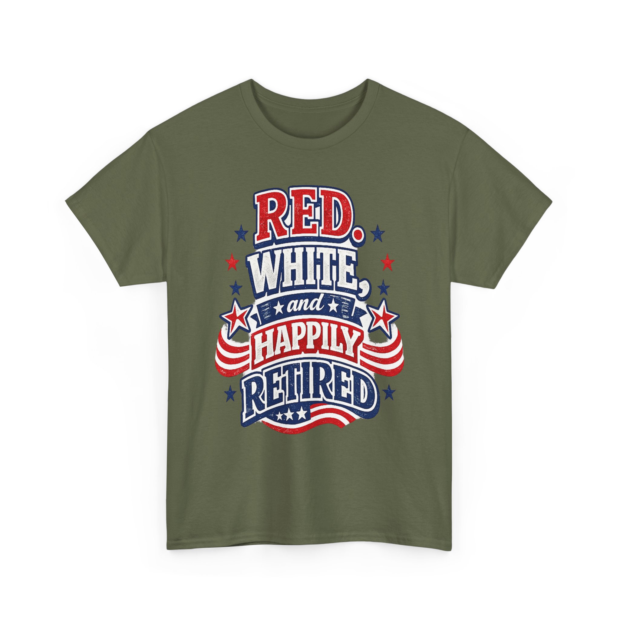 RED. WHITE. and HAPPILY RETIRED - Image 7