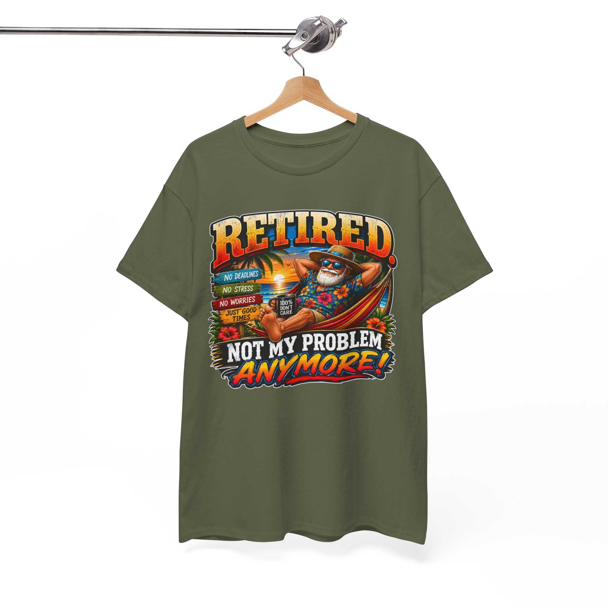 Retired. Not My Problem Anymore™ | Funny Retirement T-Shirt | SassyUSA Exclusive - Image 11
